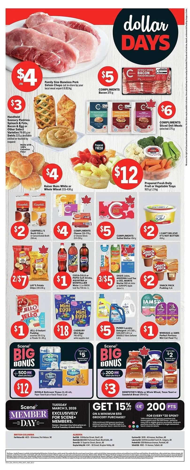 IGA flyer from February 26 to March 5 2026 - flyer page 2