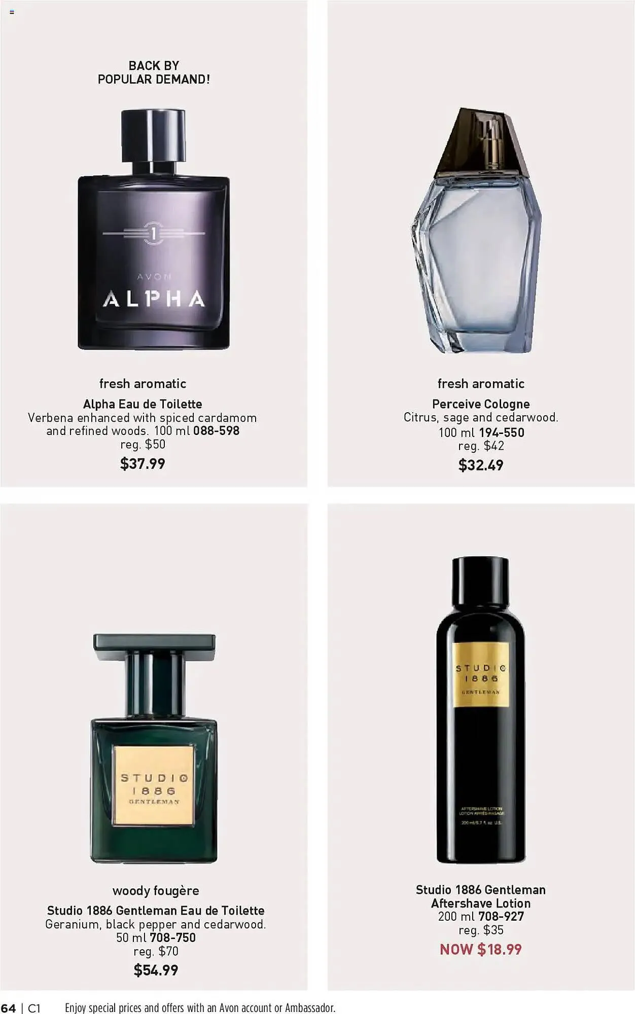 AVON flyer from January 2 to January 15 2025 - flyer page 62