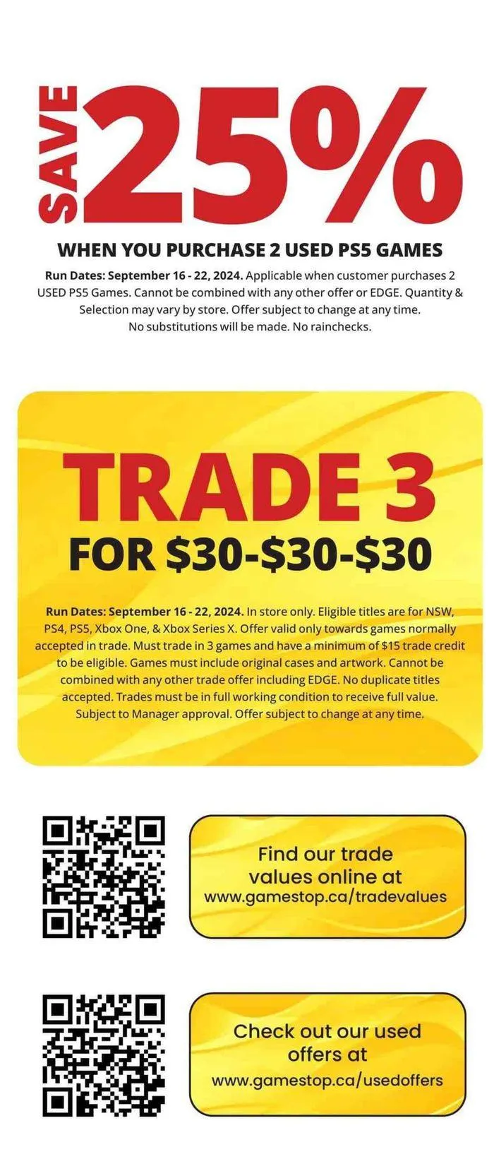 Game Stop Weekly ad from September 2 to October 6 2024 - flyer page 6