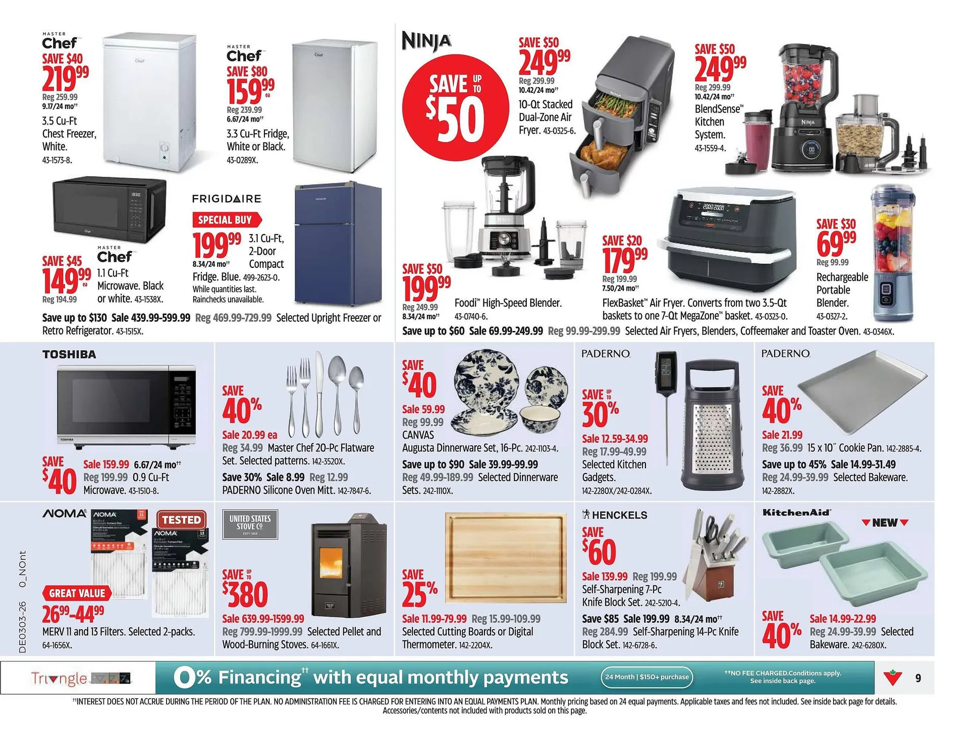 Canadian Tire flyer from January 16 to January 22 2026 - flyer page 9