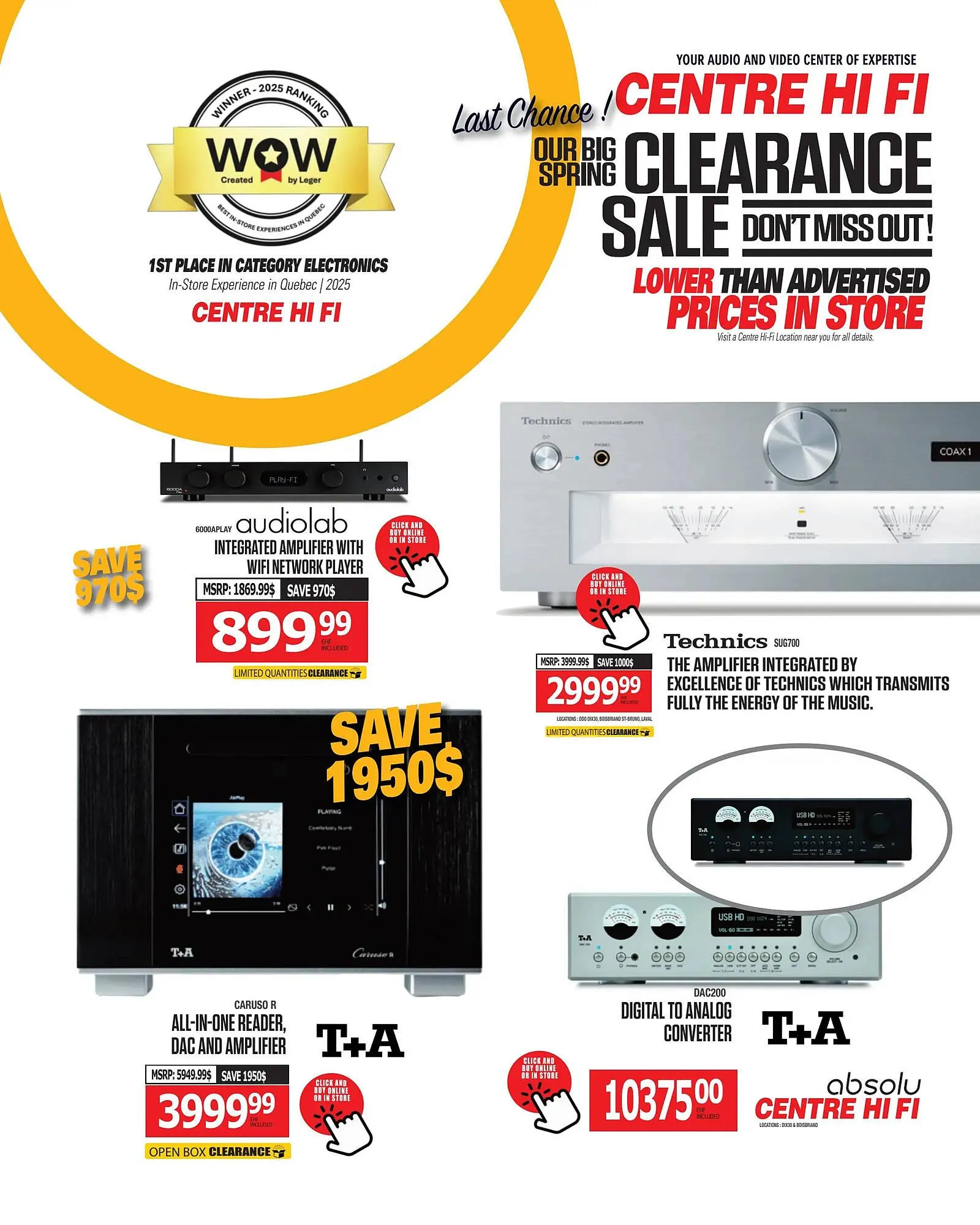 Centre Hi-Fi flyer from June 20 to June 26 2025 - flyer page 58