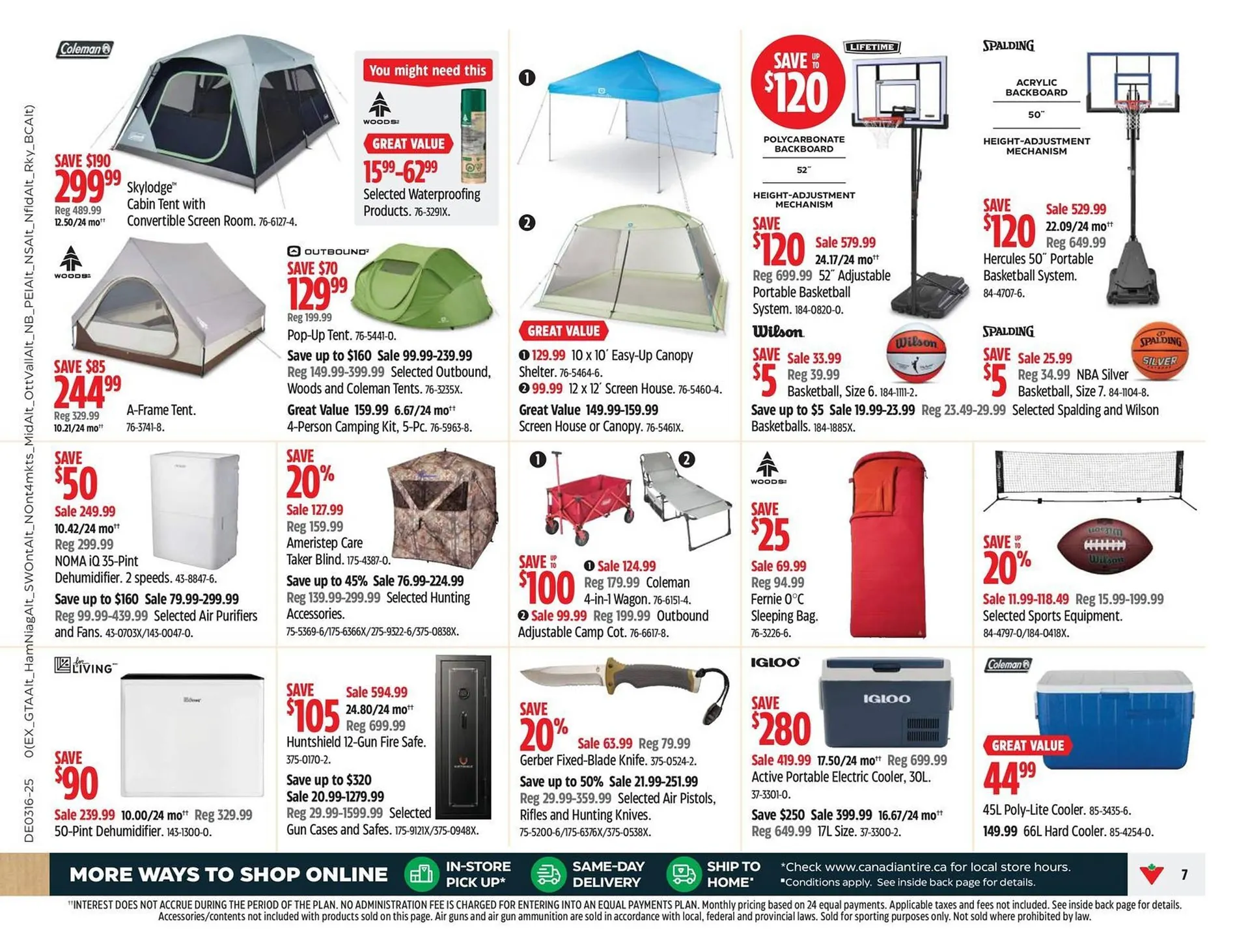 Canadian Tire flyer from April 10 to April 16 2025 - flyer page 7