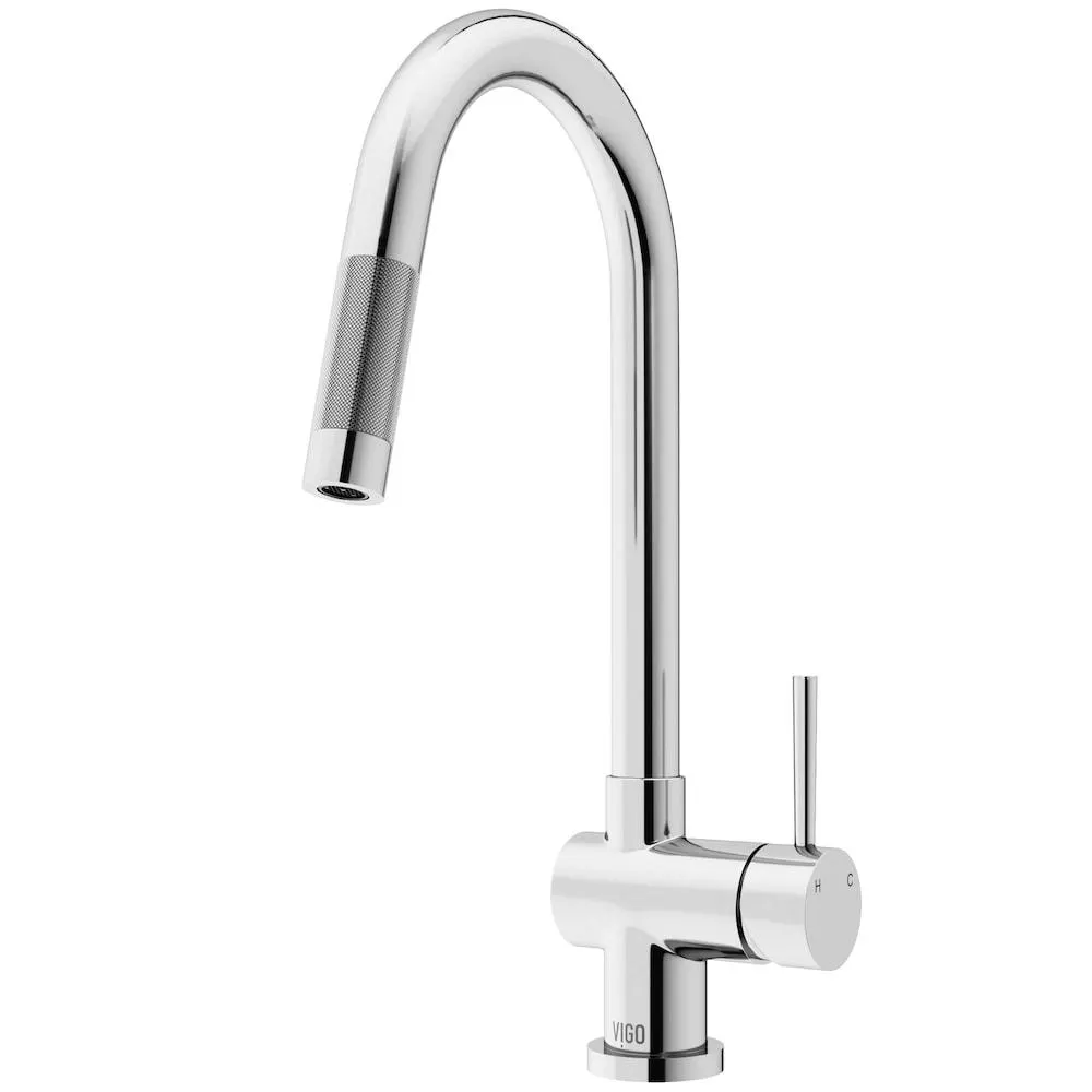 Gramercy Single-Handle Pull-Down Sprayer Kitchen Faucet and Touchless Sensor in Chrome