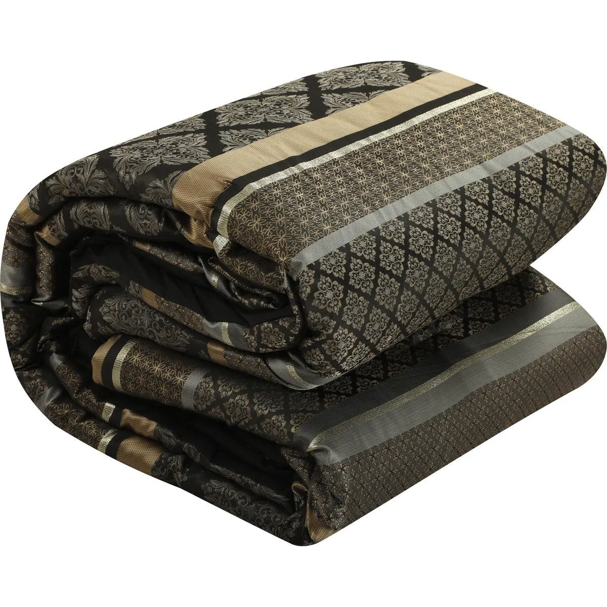 Tefia Karr Microfiber 7 Piece Comforter Set