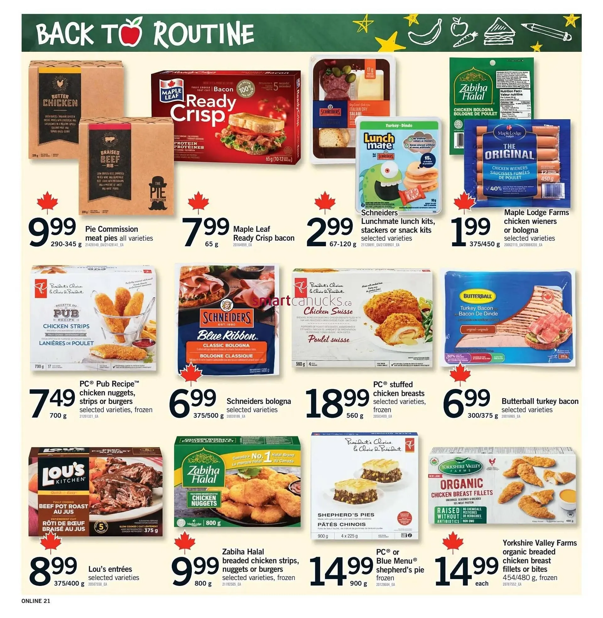 Fortinos flyer from August 28 to September 3 2025 - flyer page 21