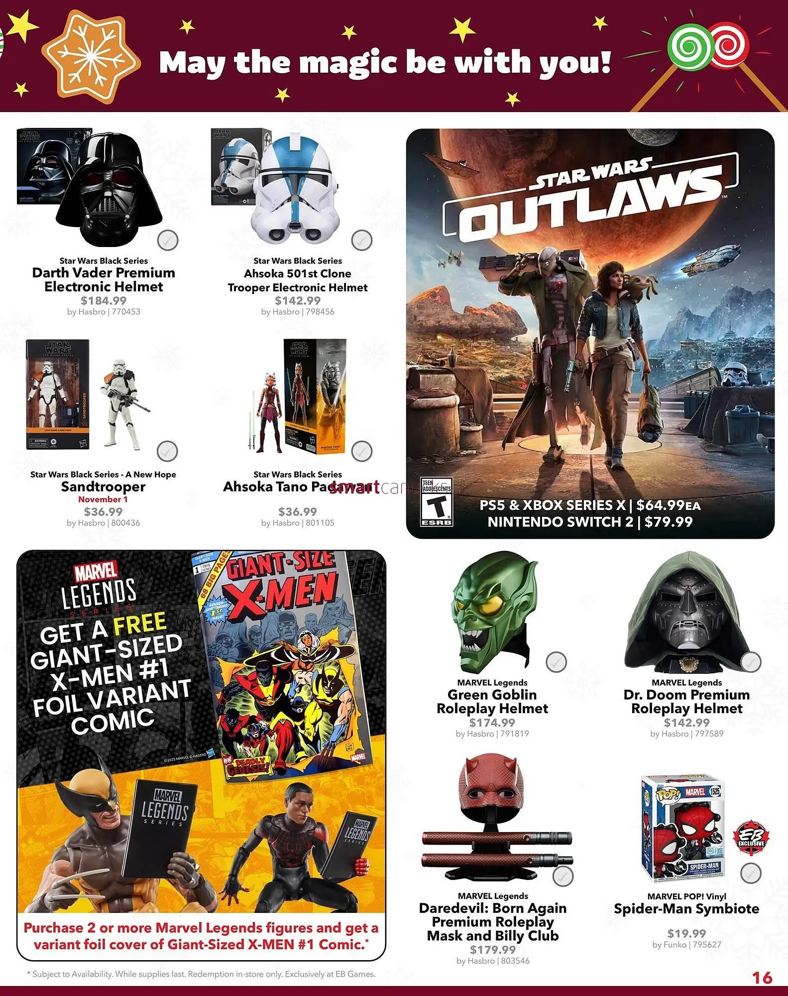 EB Games flyer from November 1 to December 24 2025 - flyer page 17