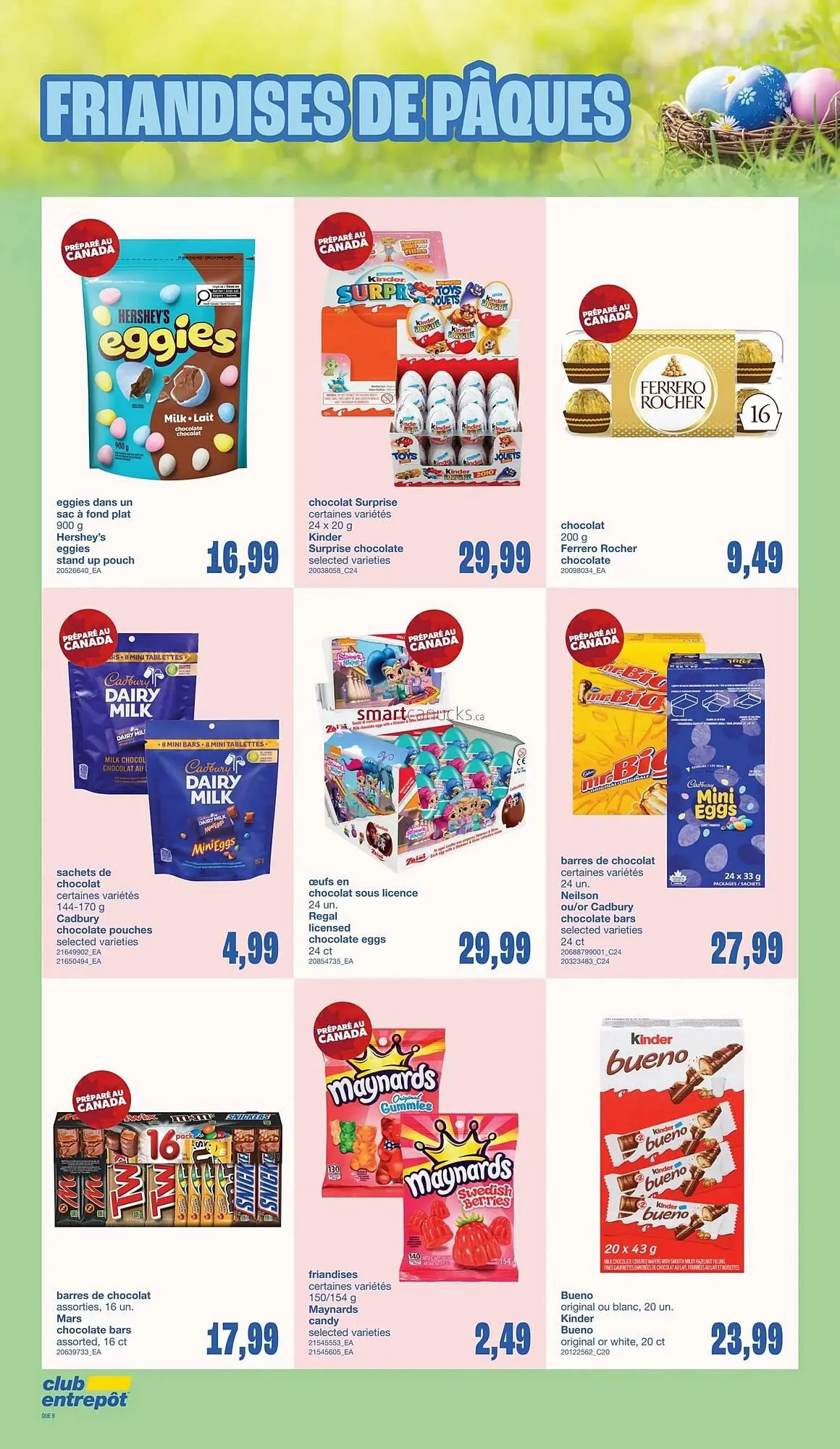 Wholesale Club flyer from March 27 to April 2 2025 - flyer page 9