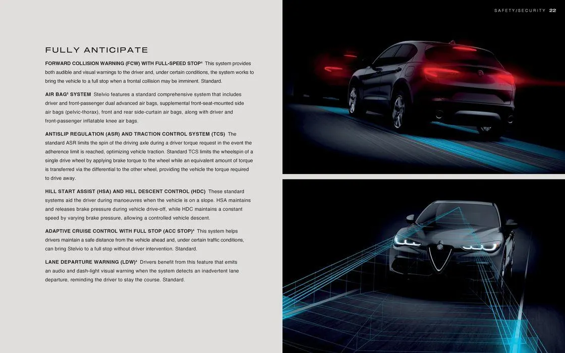 Alfa Romeo 2024 Stelvio from January 9 to January 9 2025 - flyer page 22