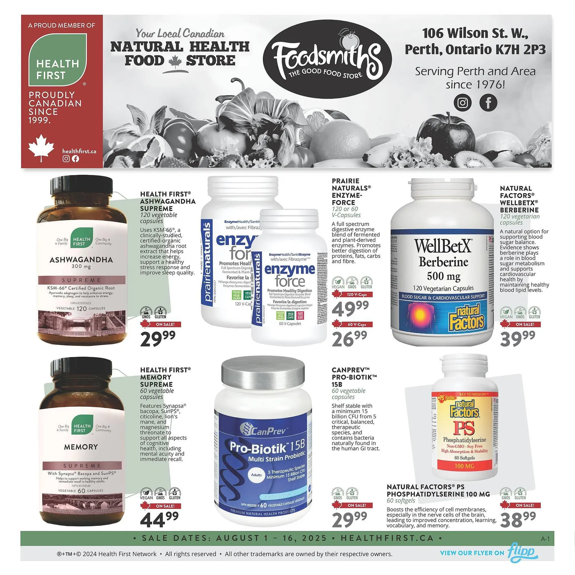 Foodsmiths flyer - 1