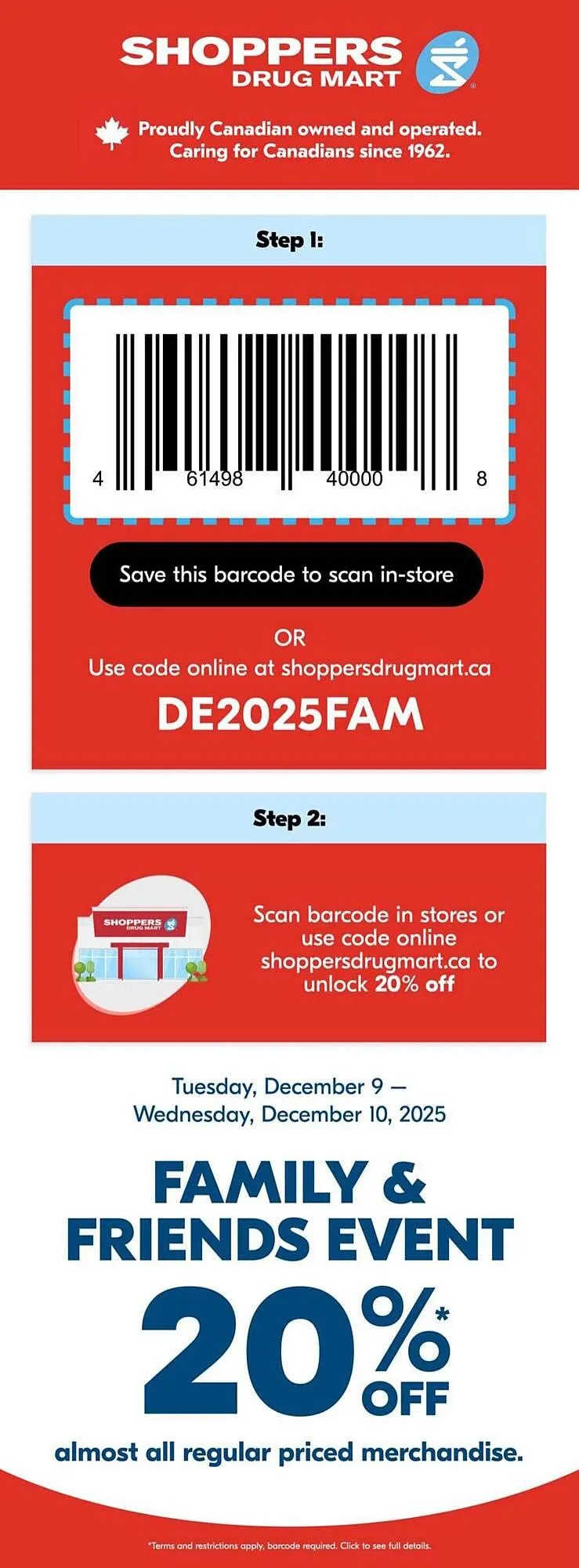 Shoppers Drug Mart flyer from December 4 to December 11 2025 - flyer page 26