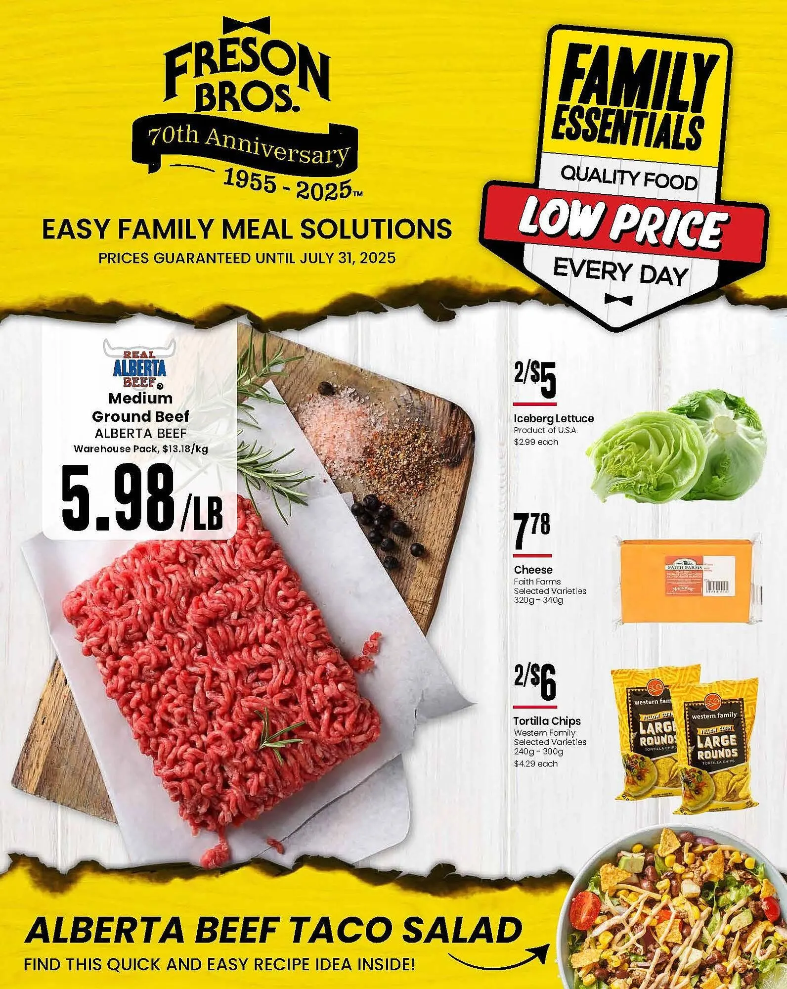 Freson Bros flyer - 1