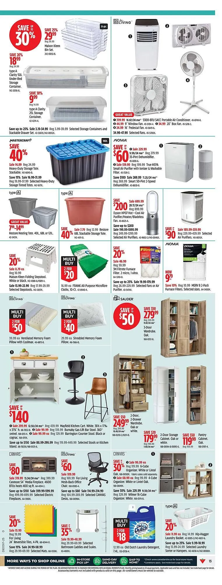 Canadian Tire flyer from April 16 to April 22 2025 - flyer page 13
