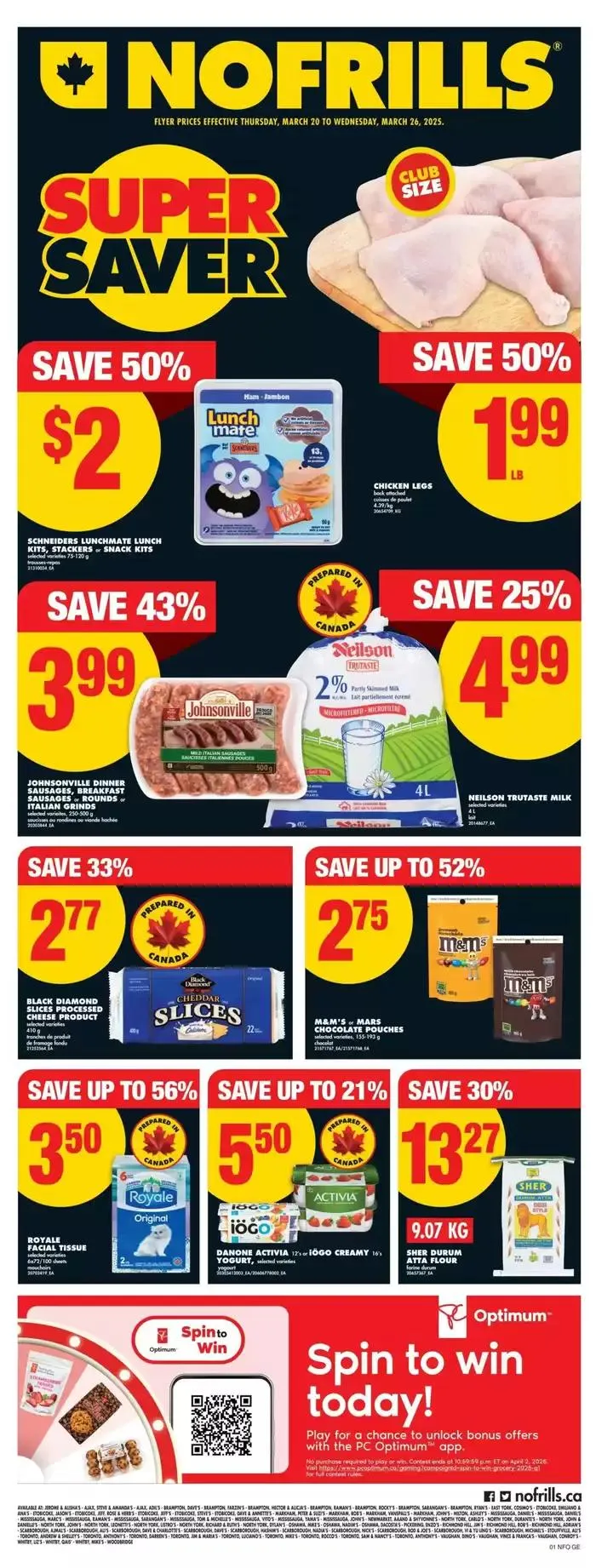 Offers for bargain hunters from March 20 to March 26 2025 - flyer page 2