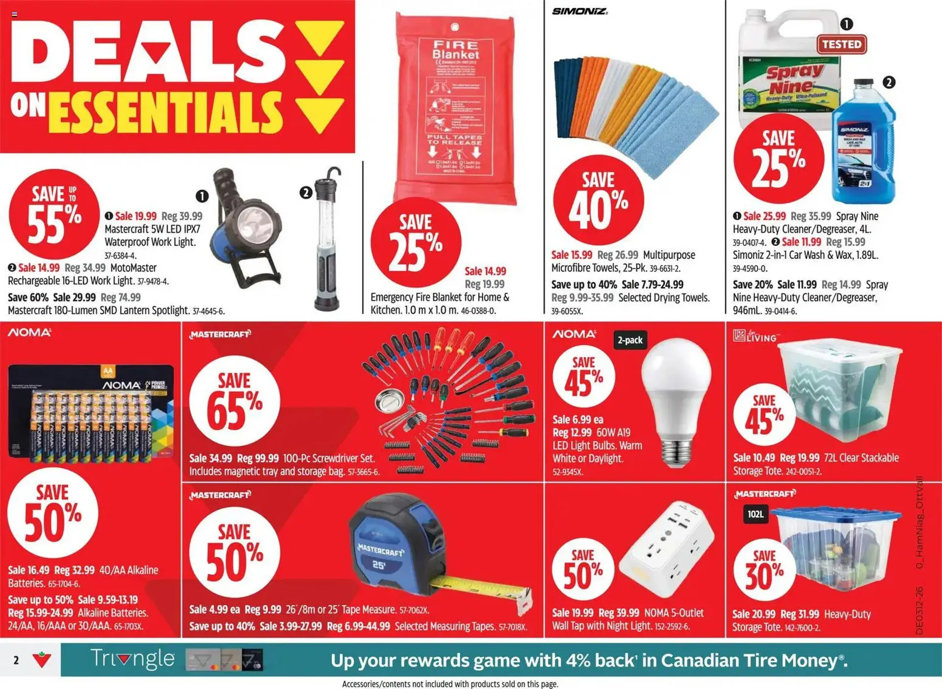 Canadian Tire flyer from March 19 to March 25 2026 - flyer page 2