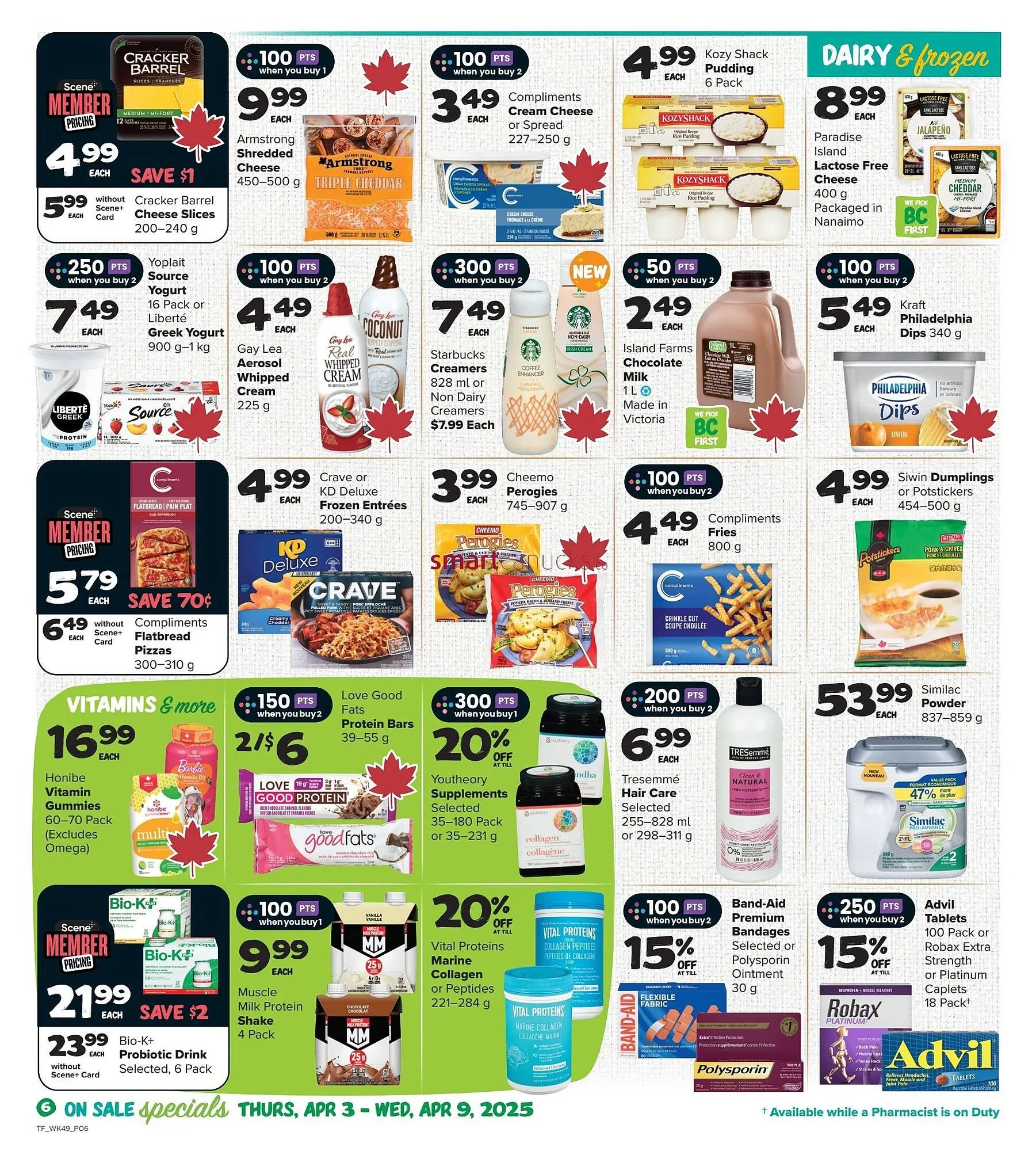 Thrifty Foods flyer from April 3 to April 9 2025 - flyer page 7