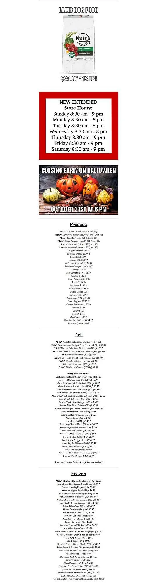 Grocery Gateway flyer from October 16 to October 23 2025 - flyer page 9