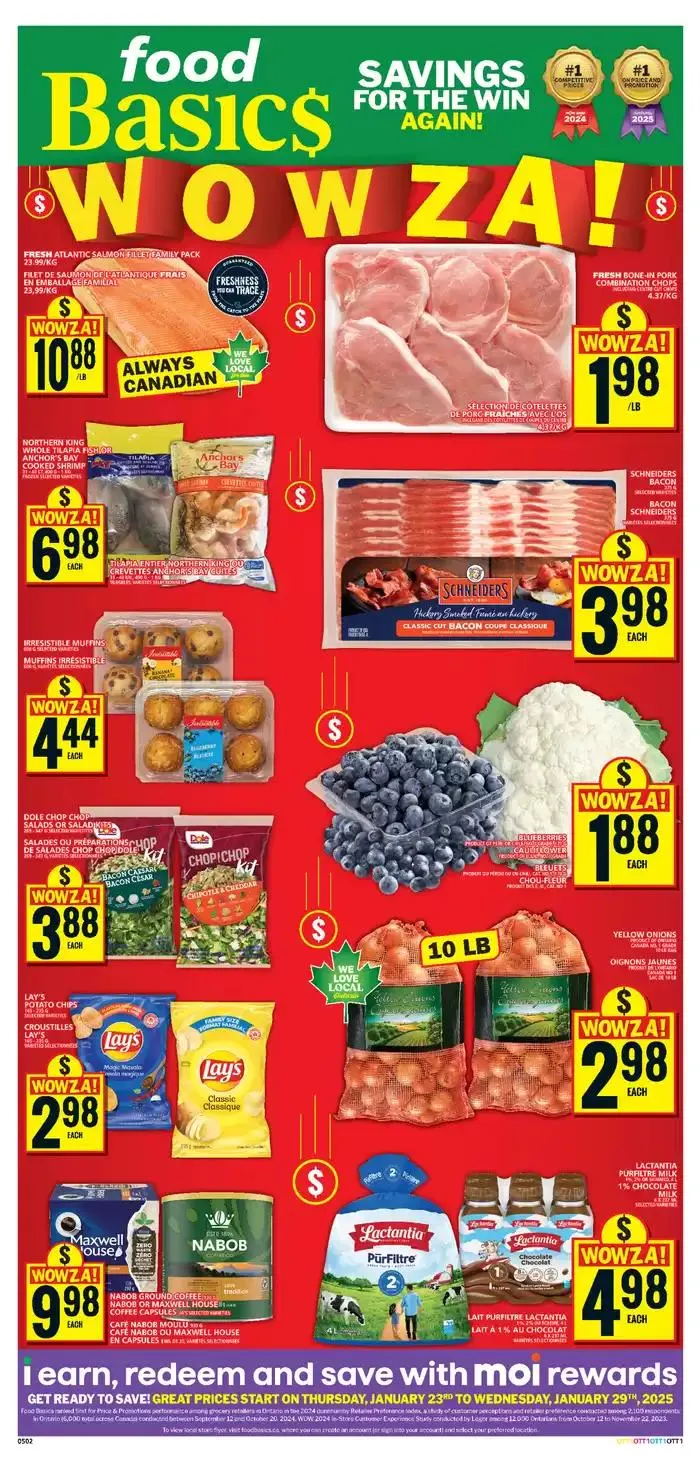 Exclusive bargains from January 23 to January 29 2025 - flyer page 1