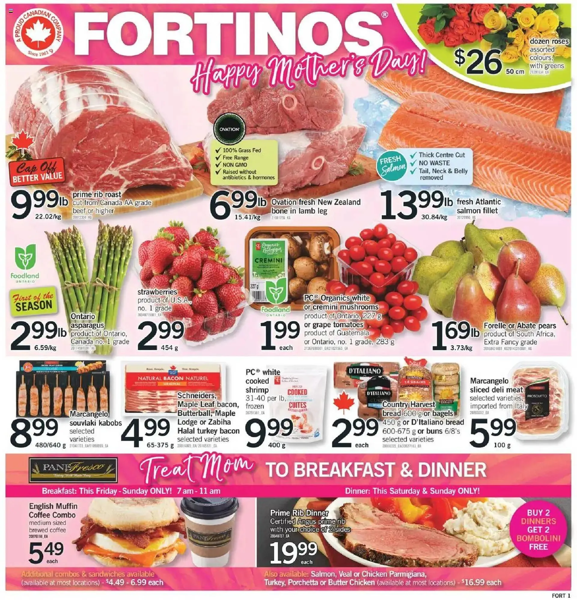 Fortinos flyer from May 8 to May 14 2025 - flyer page 1