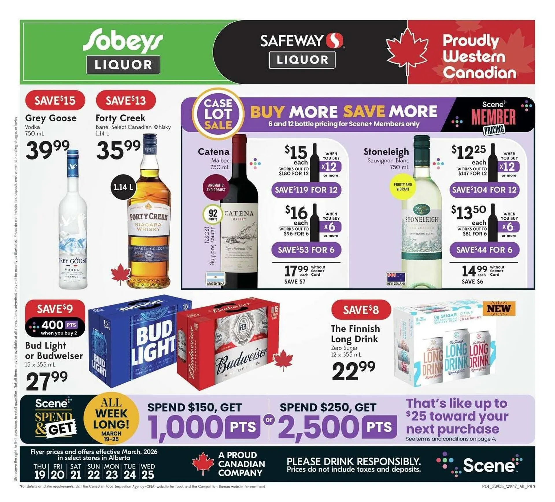 Safeway flyer from March 20 to March 27 2026 - flyer page 1