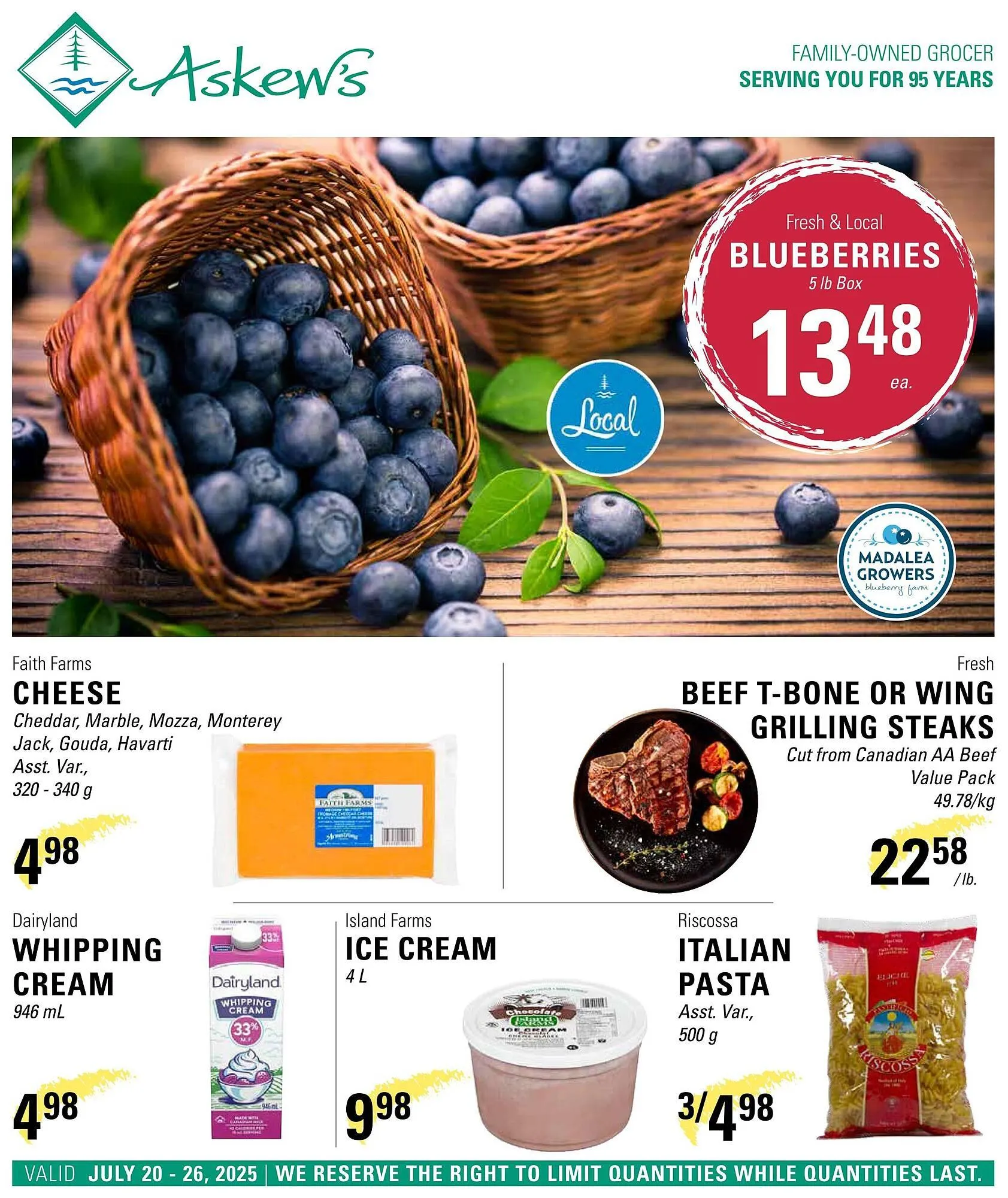 Askews Foods flyer from July 20 to August 2 2025 - flyer page 1