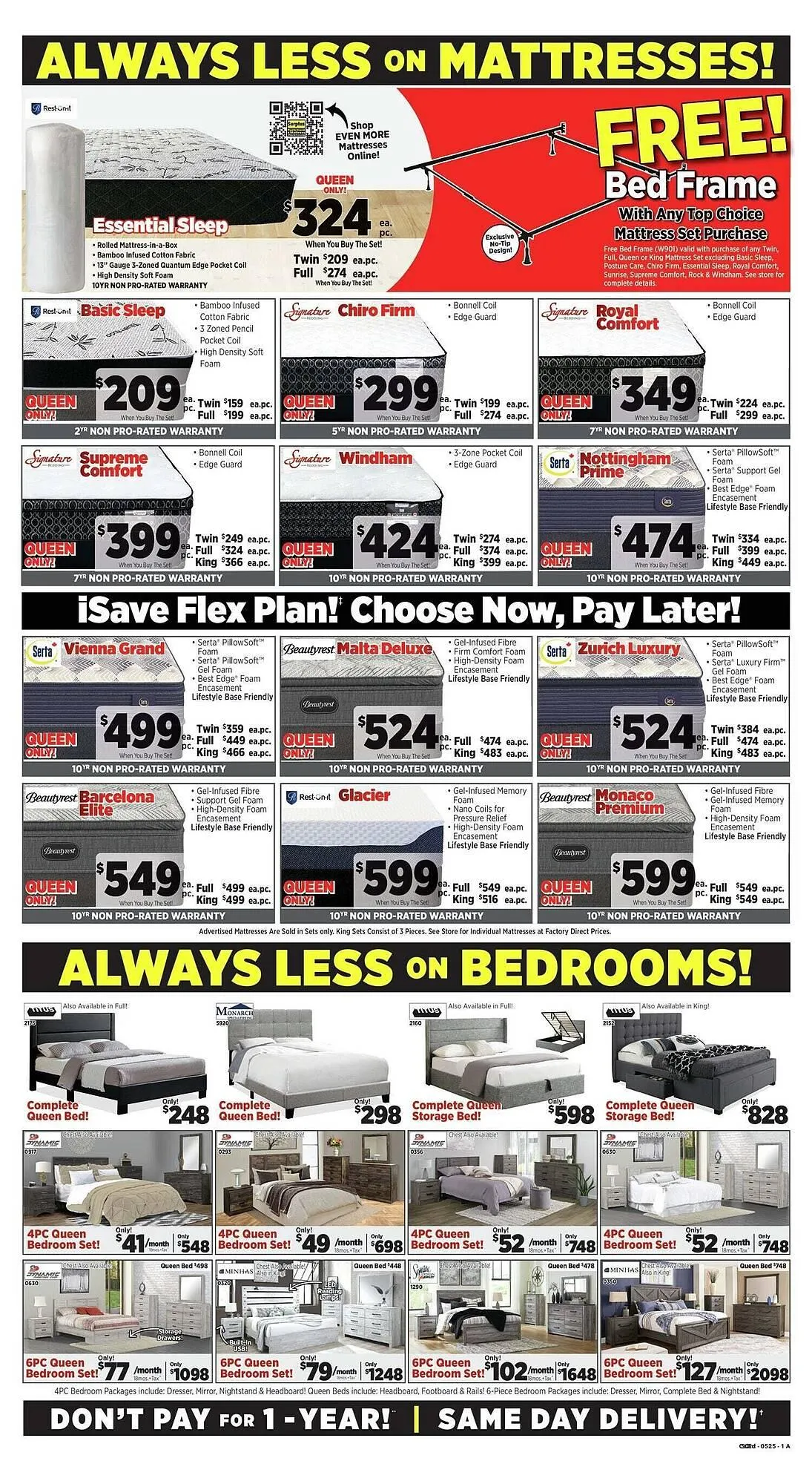 Surplus Furniture flyer from April 28 to May 5 2025 - flyer page 2