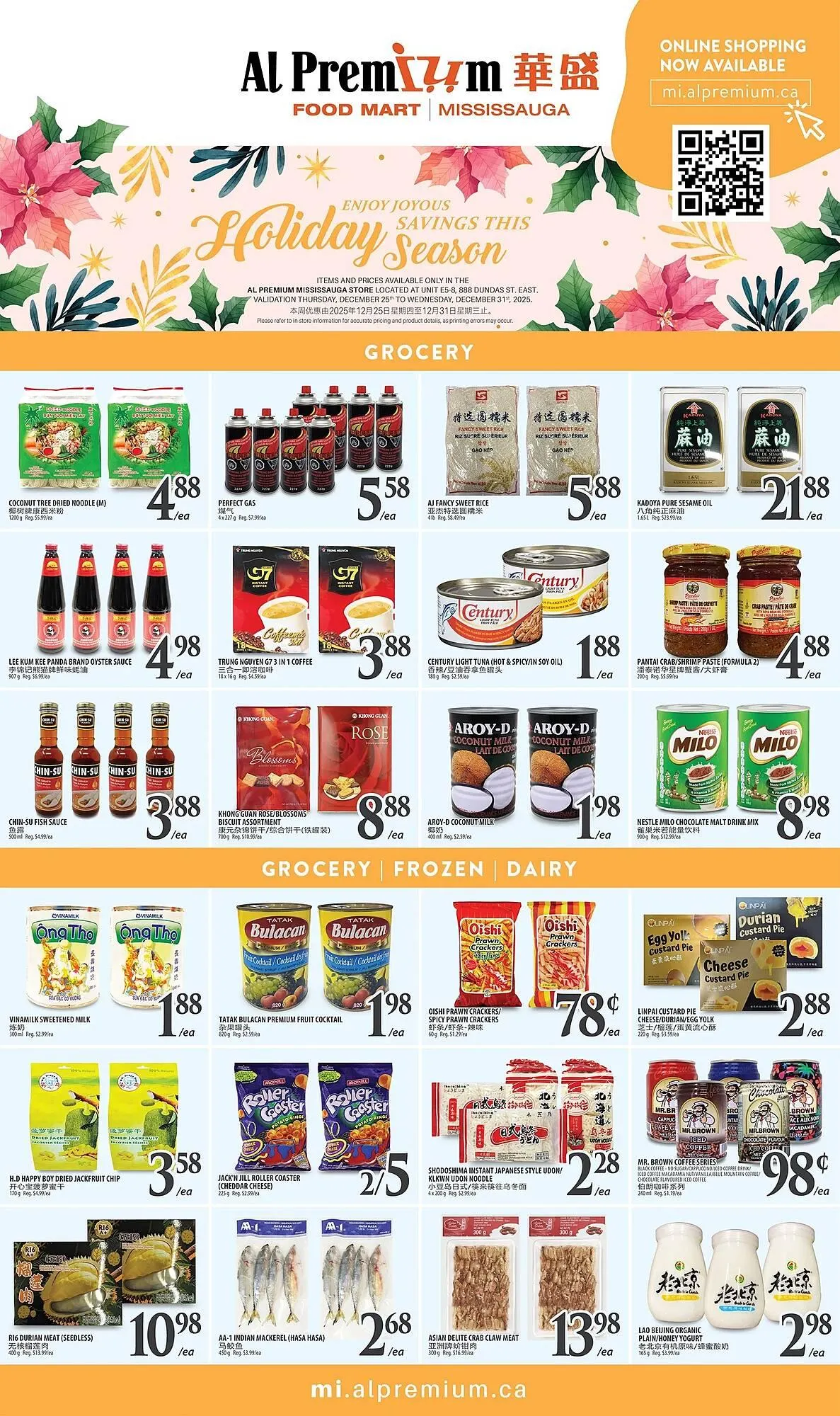 Al Premium Food Mart flyer from December 25 to December 31 2025 - flyer page 3