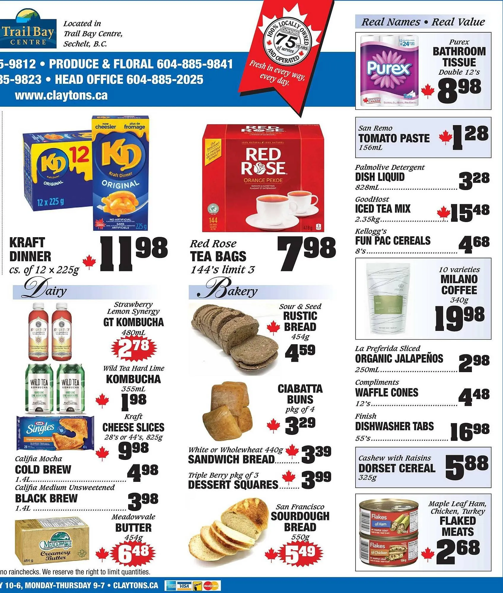 Claytons Heritage Market flyer from January 2 to January 8 2026 - flyer page 3