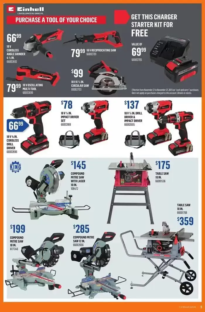 Canac weekly flyer from November 21 to November 27 2024 - flyer page 17