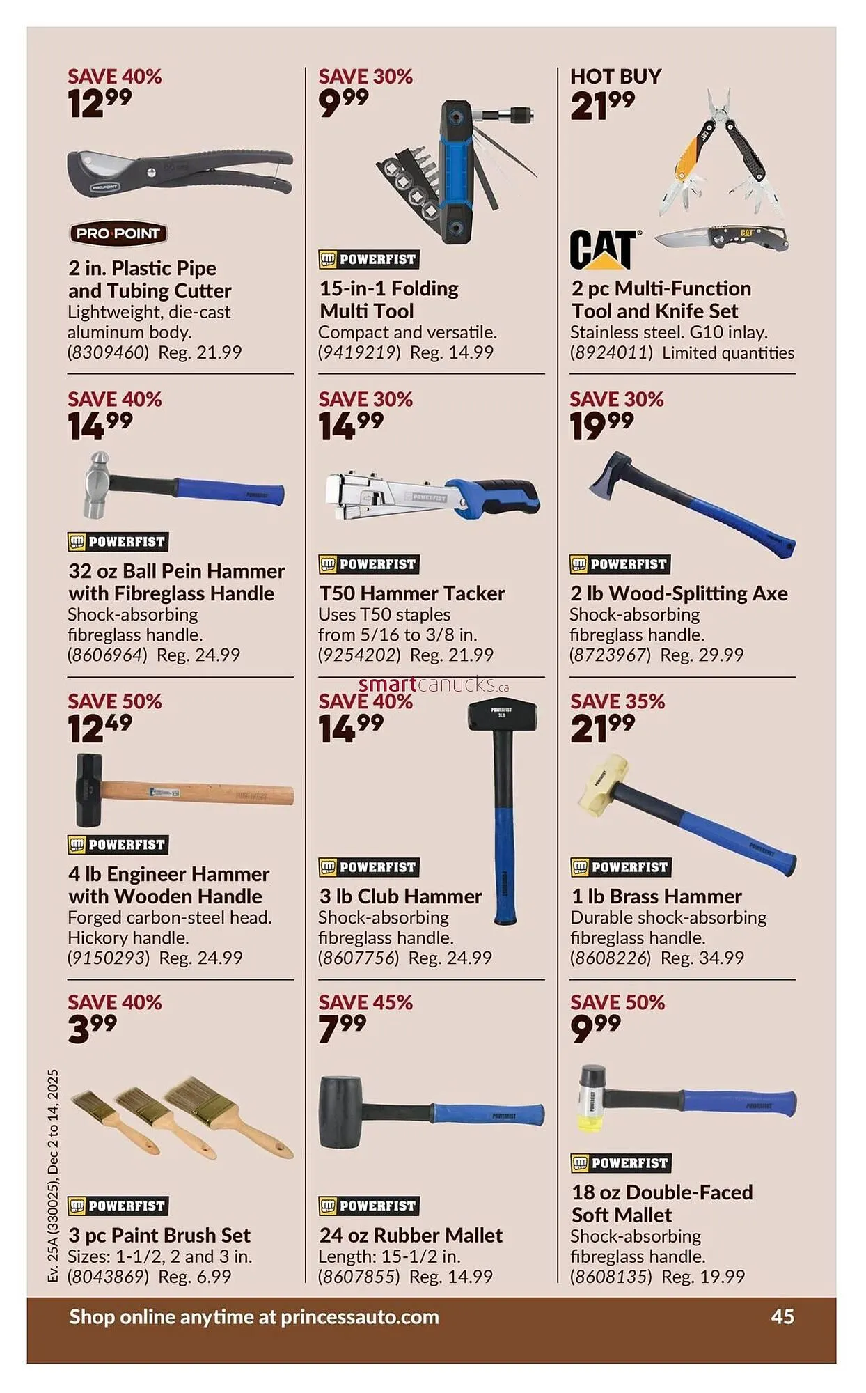 Princess Auto flyer from November 27 to December 2 2025 - flyer page 50