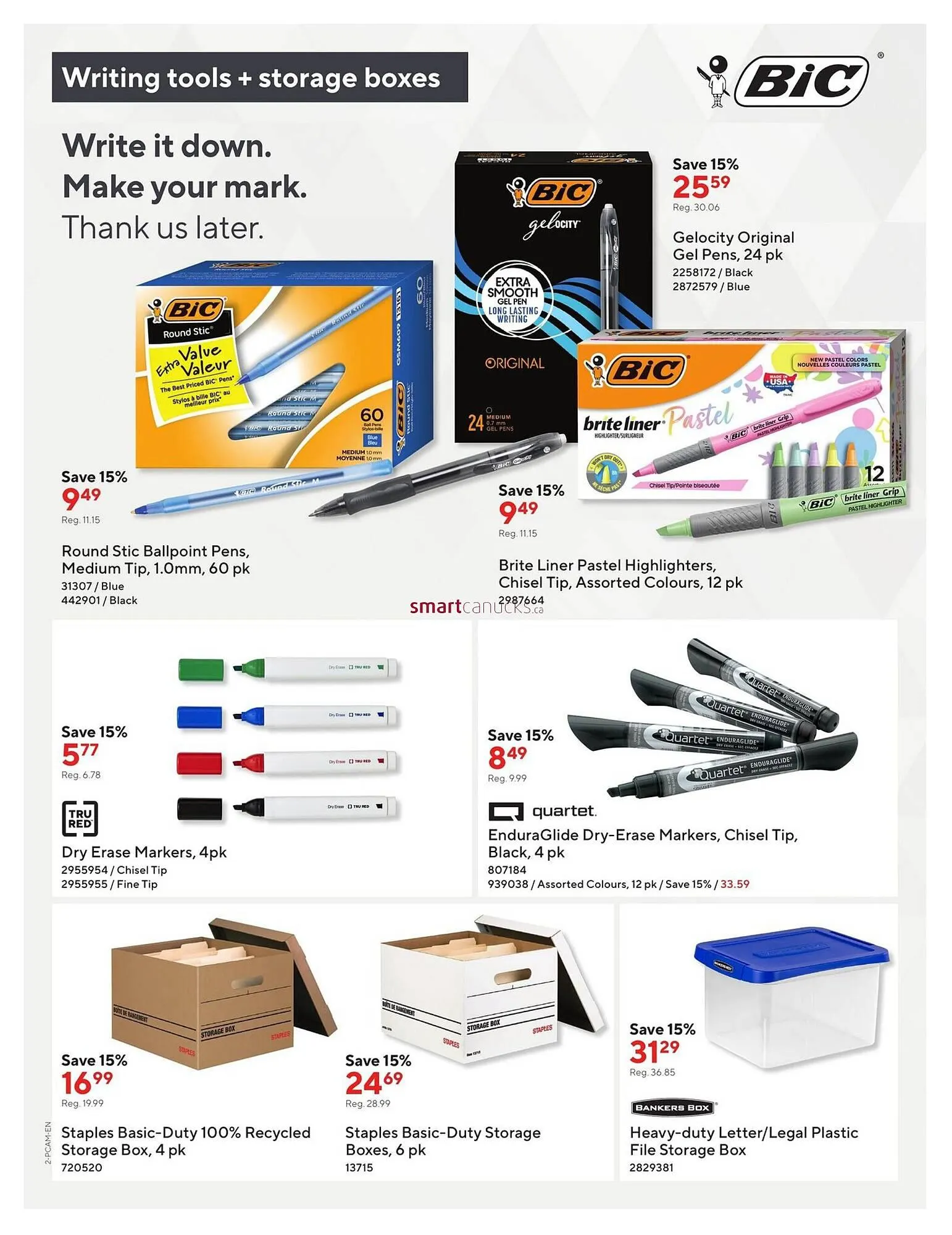 Staples flyer from August 8 to August 14 2025 - flyer page 2