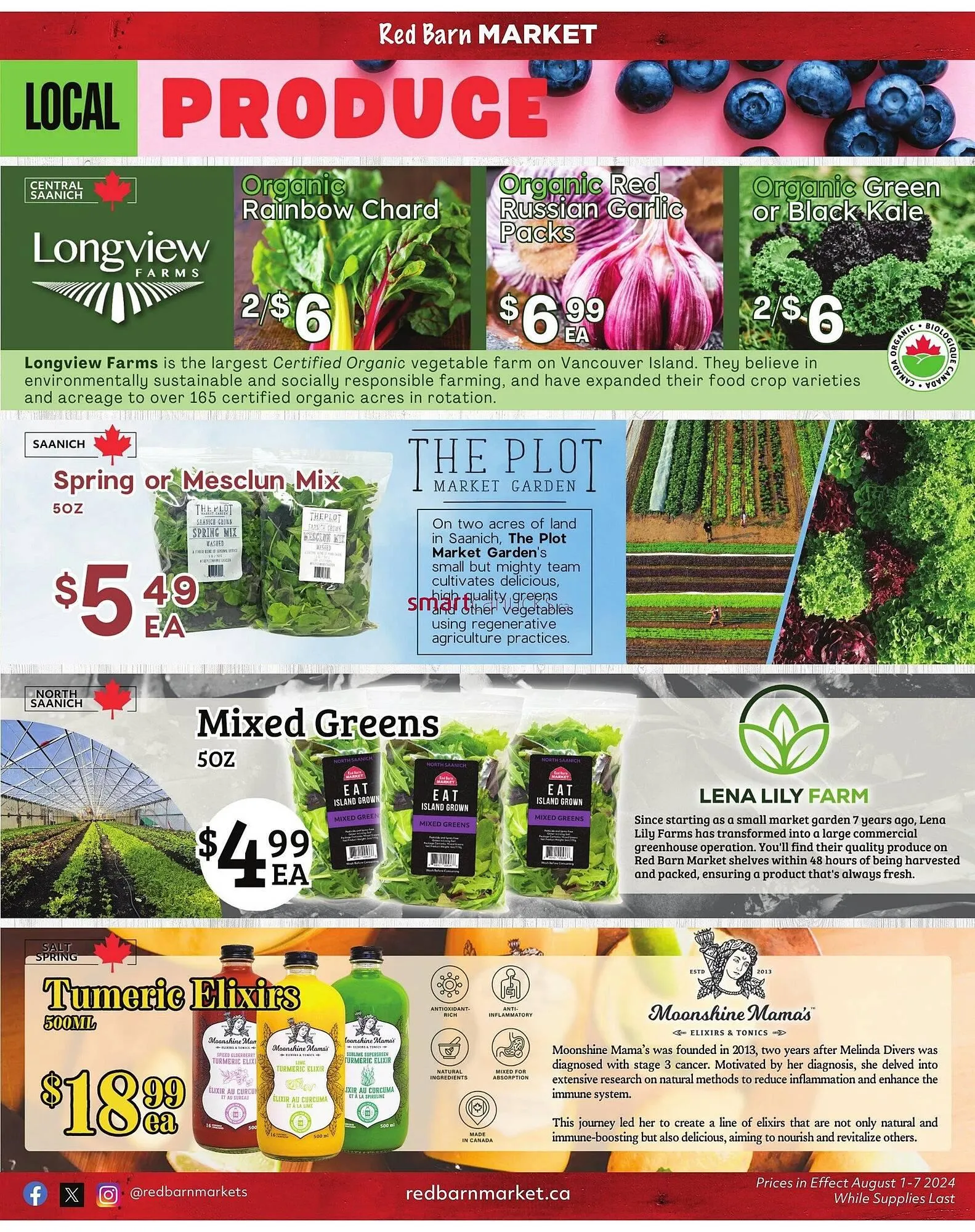 Red Barn Market flyer from August 1 to August 7 2024 - flyer page 9