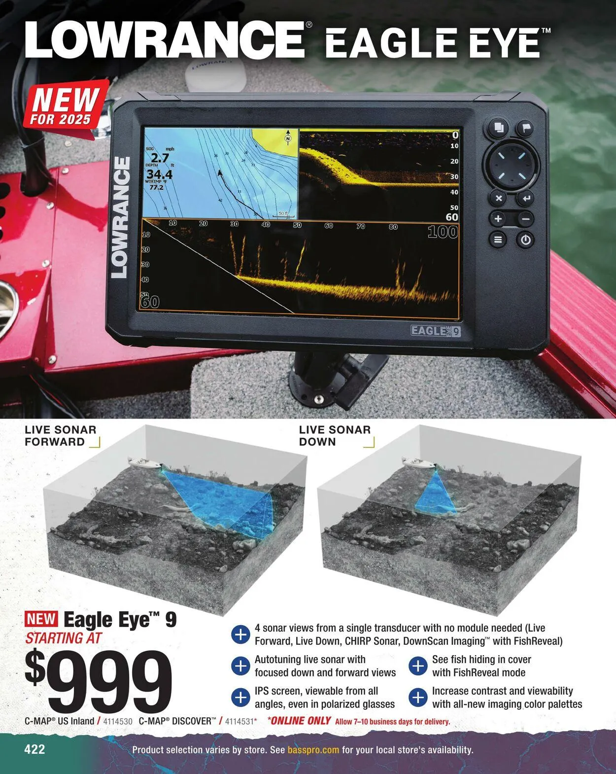 Bass Pro Current flyer from April 7 to April 21 2025 - flyer page 422