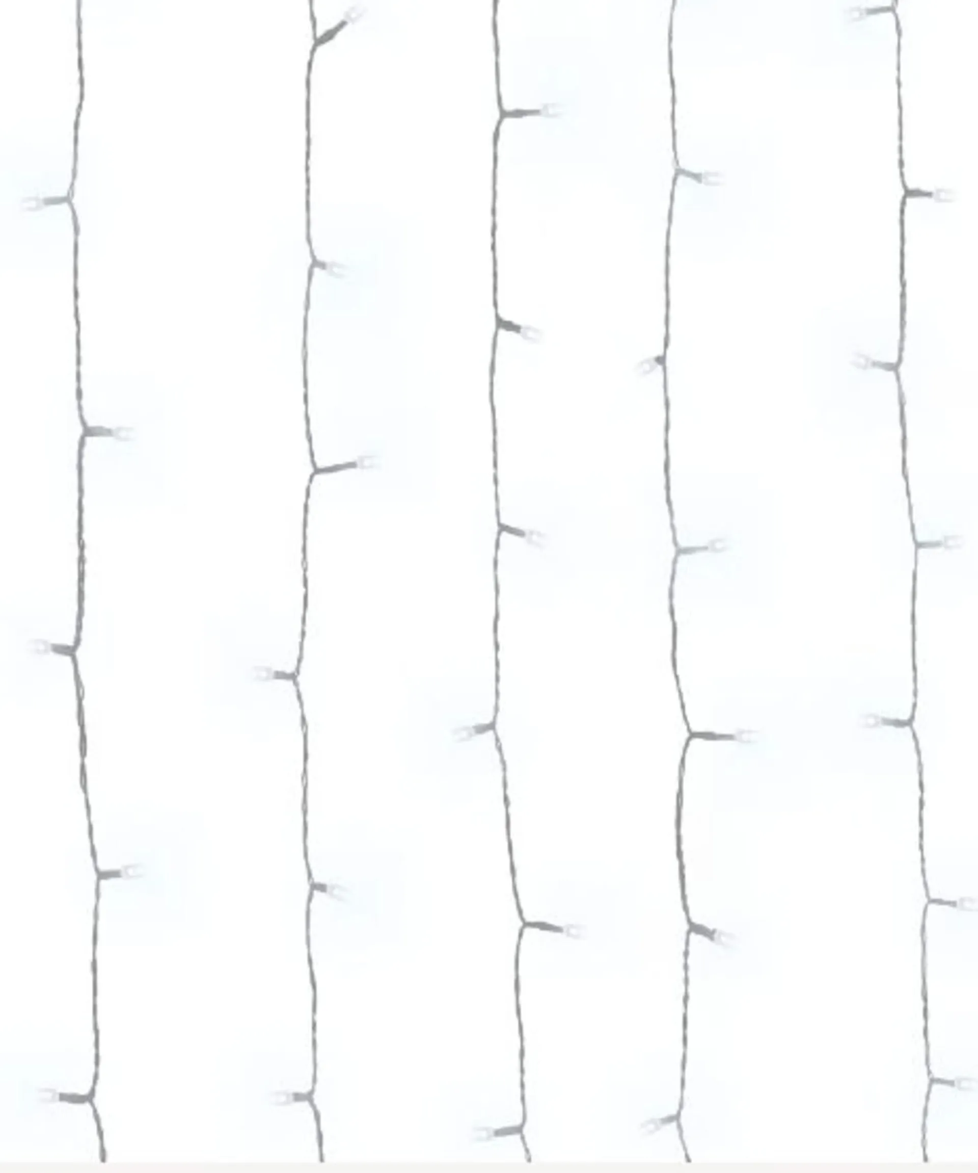 West & Arrow Merkury LED Curtain String Light, 4-ft x 5-ft