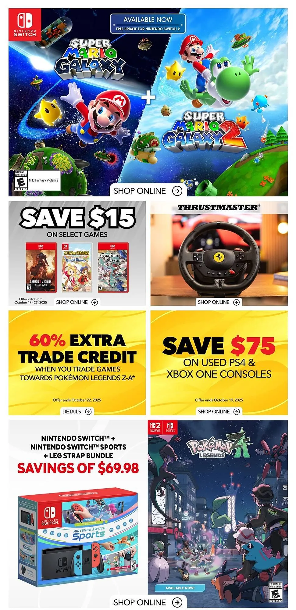 EB Games flyer - 1