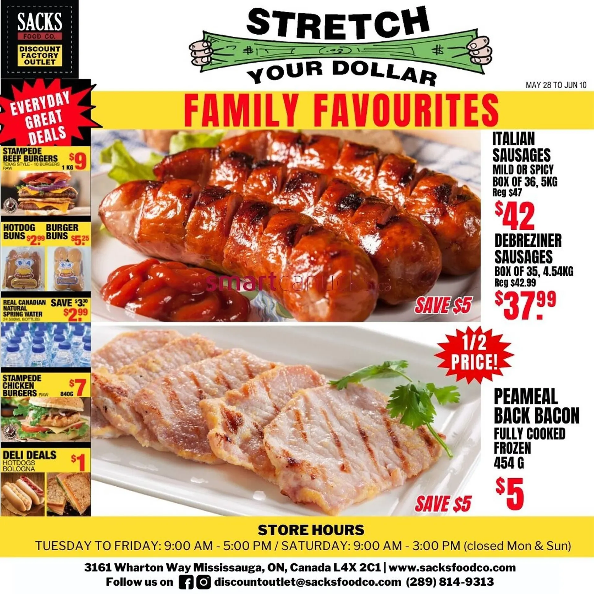 Sacks Food Co. flyer - 1