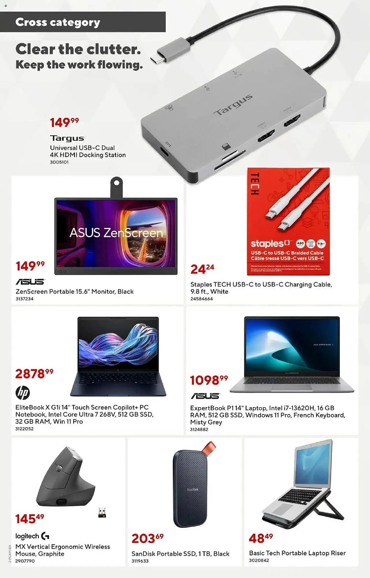 Staples flyer from March 6 to March 20 2026 - flyer page 2