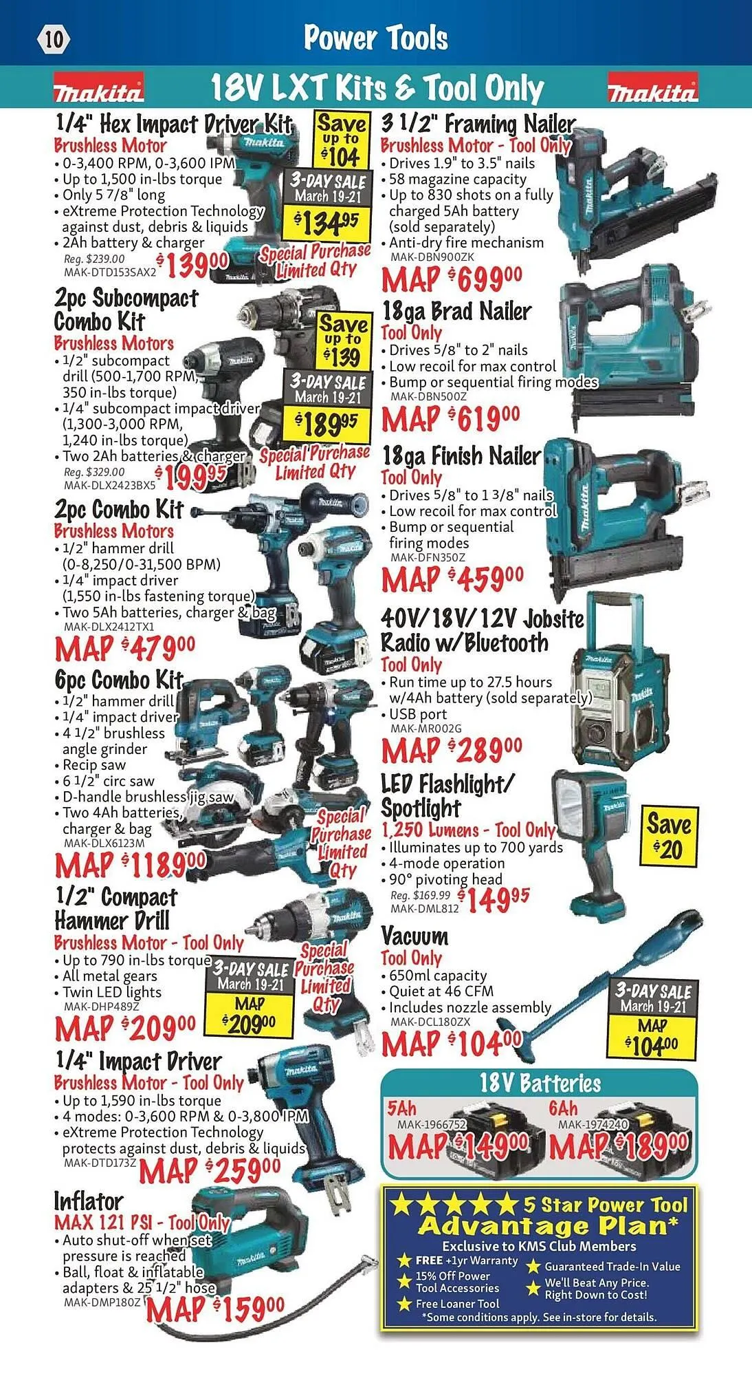 KMS Tools flyer from March 2 to March 16 2026 - flyer page 10