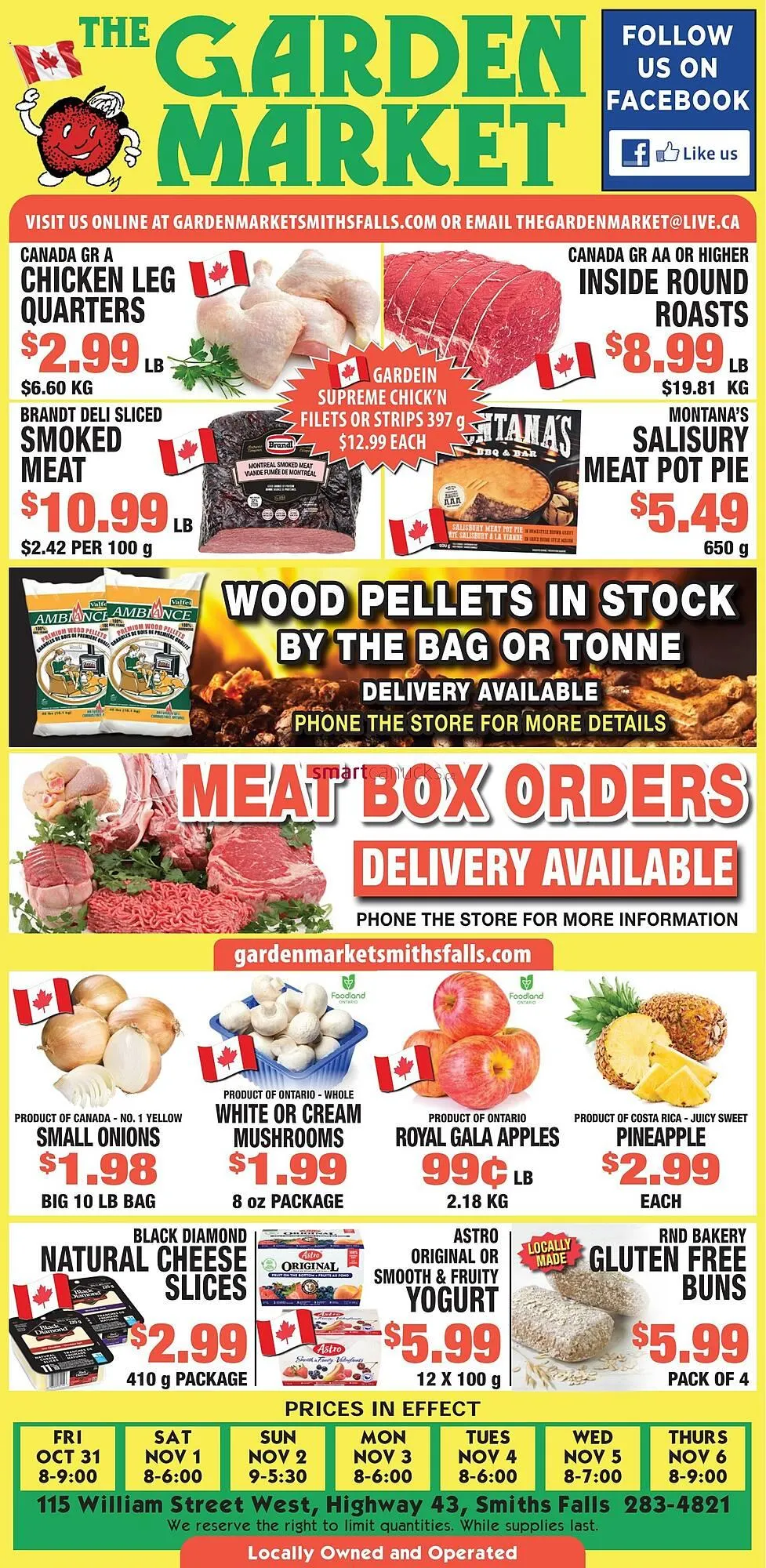 The Garden Market flyer from October 30 to November 5 2025 - flyer page 1