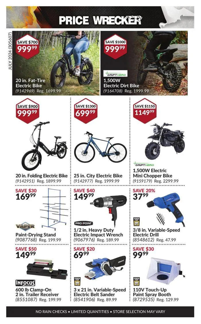 Price Wrecker from July 1 to July 31 2024 - flyer page 19