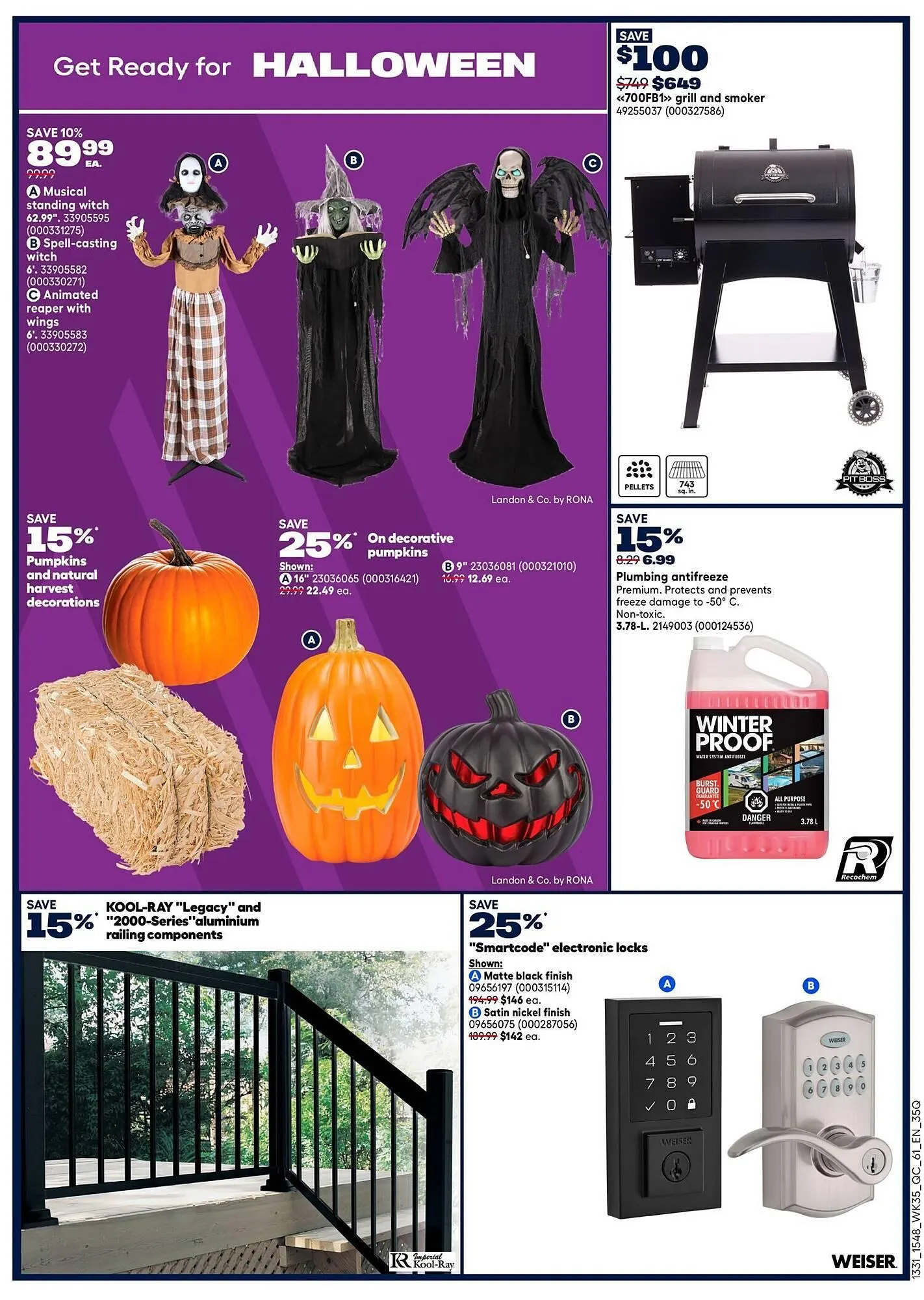 RONA flyer from October 2 to October 9 2025 - flyer page 3