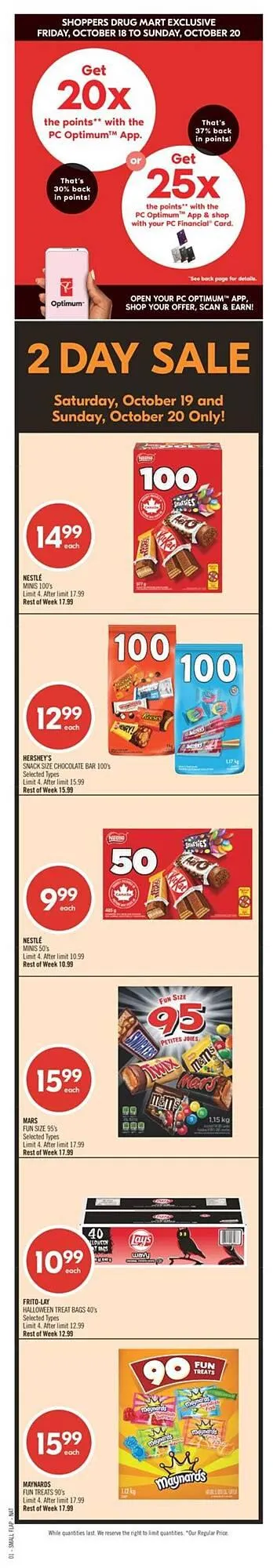 Shoppers Drug Mart flyer from October 17 to October 24 2024 - flyer page 2