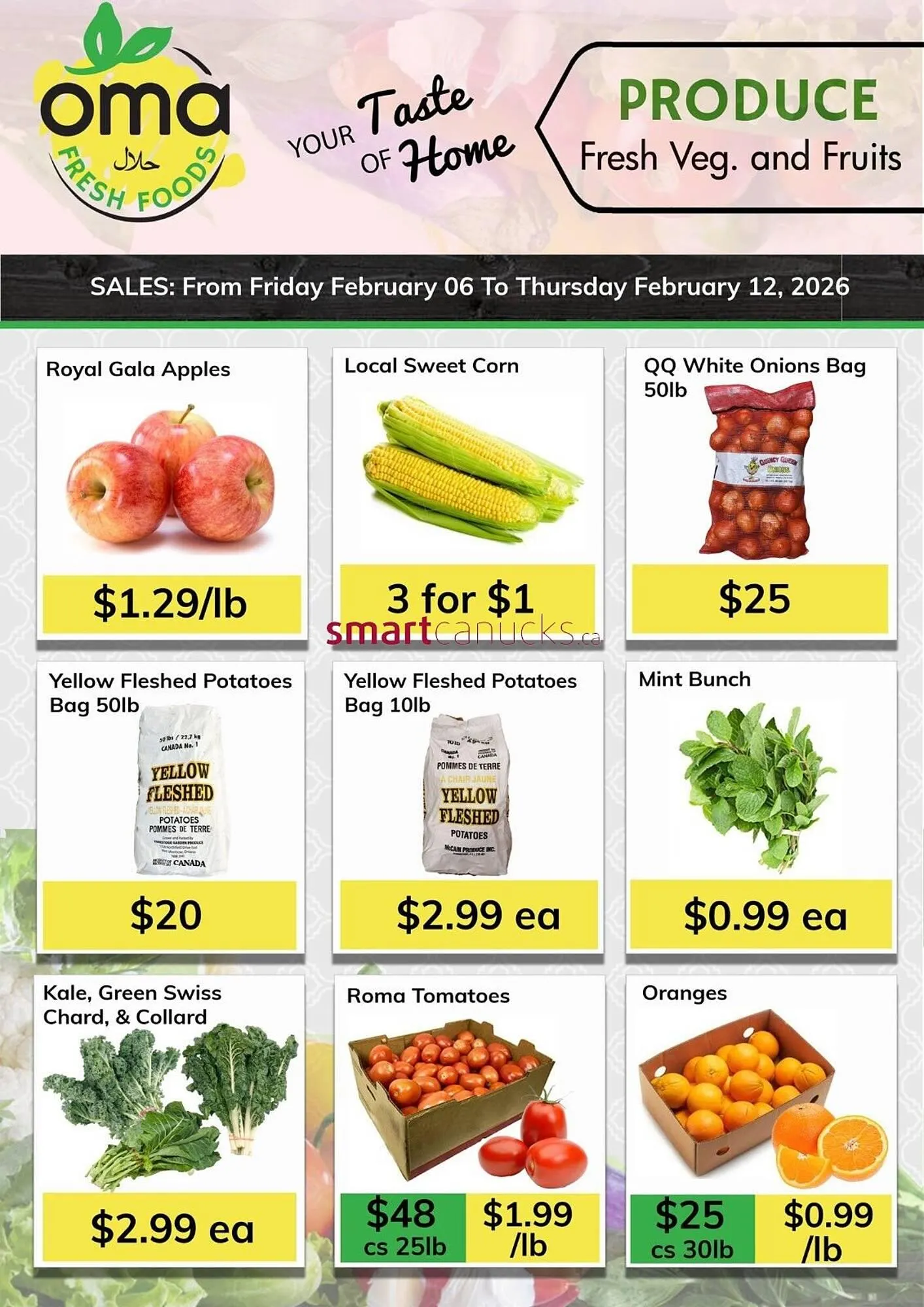 Oma Fresh Foods flyer from February 6 to February 12 2026 - flyer page 7