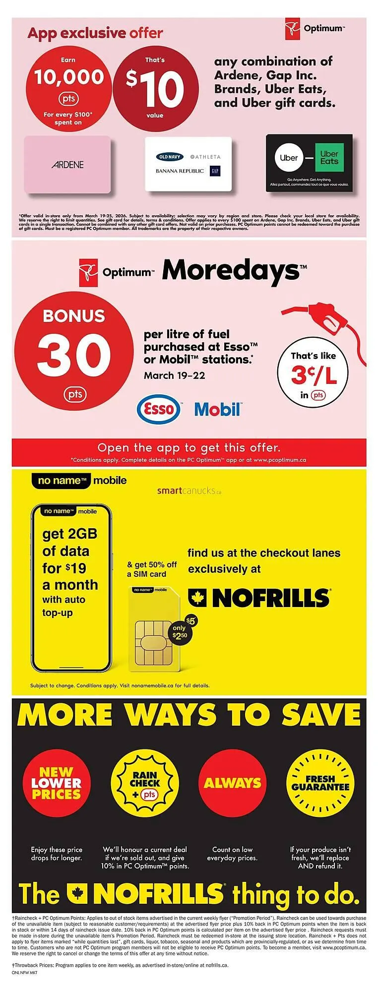 No Frills flyer from March 19 to March 25 2026 - flyer page 24
