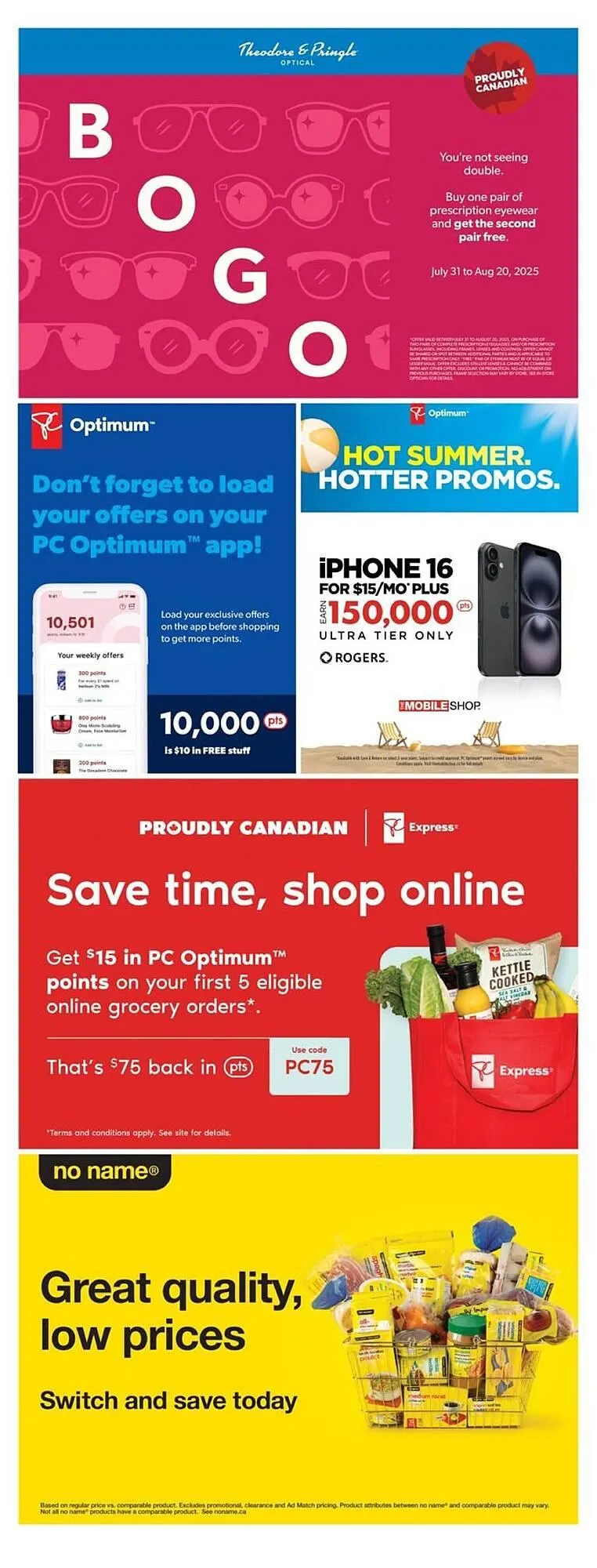Real Canadian Superstore flyer from July 31 to August 7 2025 - flyer page 36