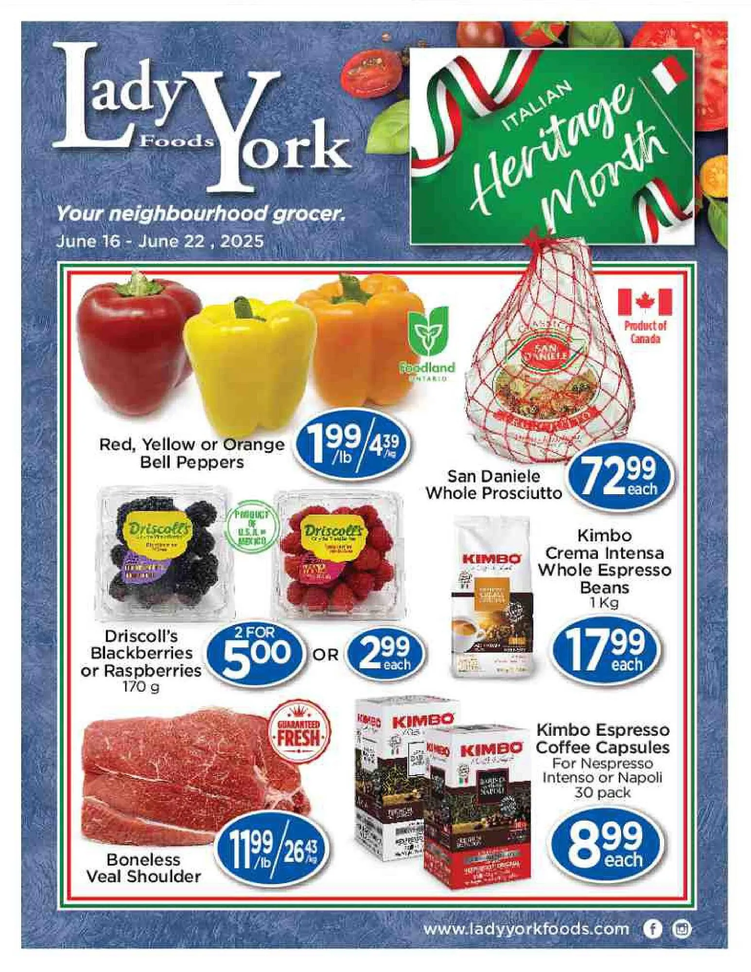 Lady York flyer from June 16 to June 23 2025 - flyer page 1