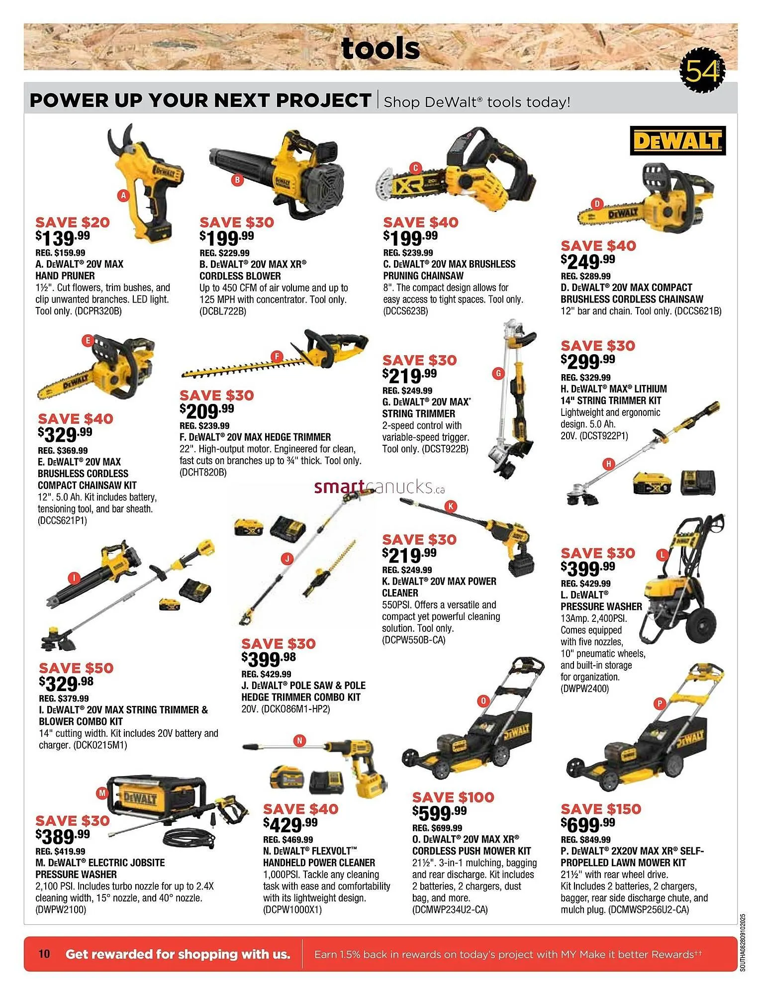 McMunn & Yates Building Supplies flyer from August 28 to September 3 2025 - flyer page 10