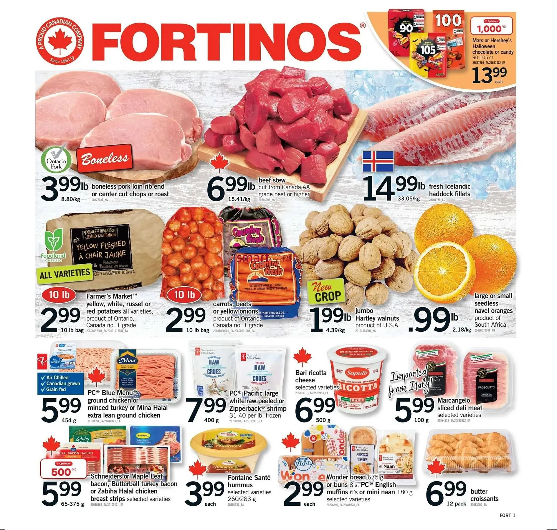Fortinos flyer from October 23 to October 29 2025 - flyer page 1