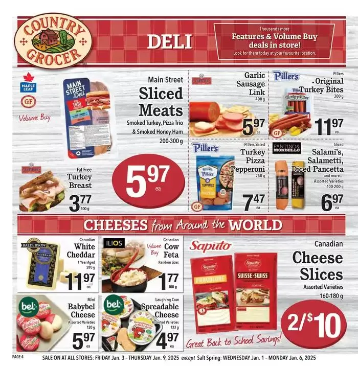 Offers for bargain hunters from January 1 to January 8 2025 - flyer page 4