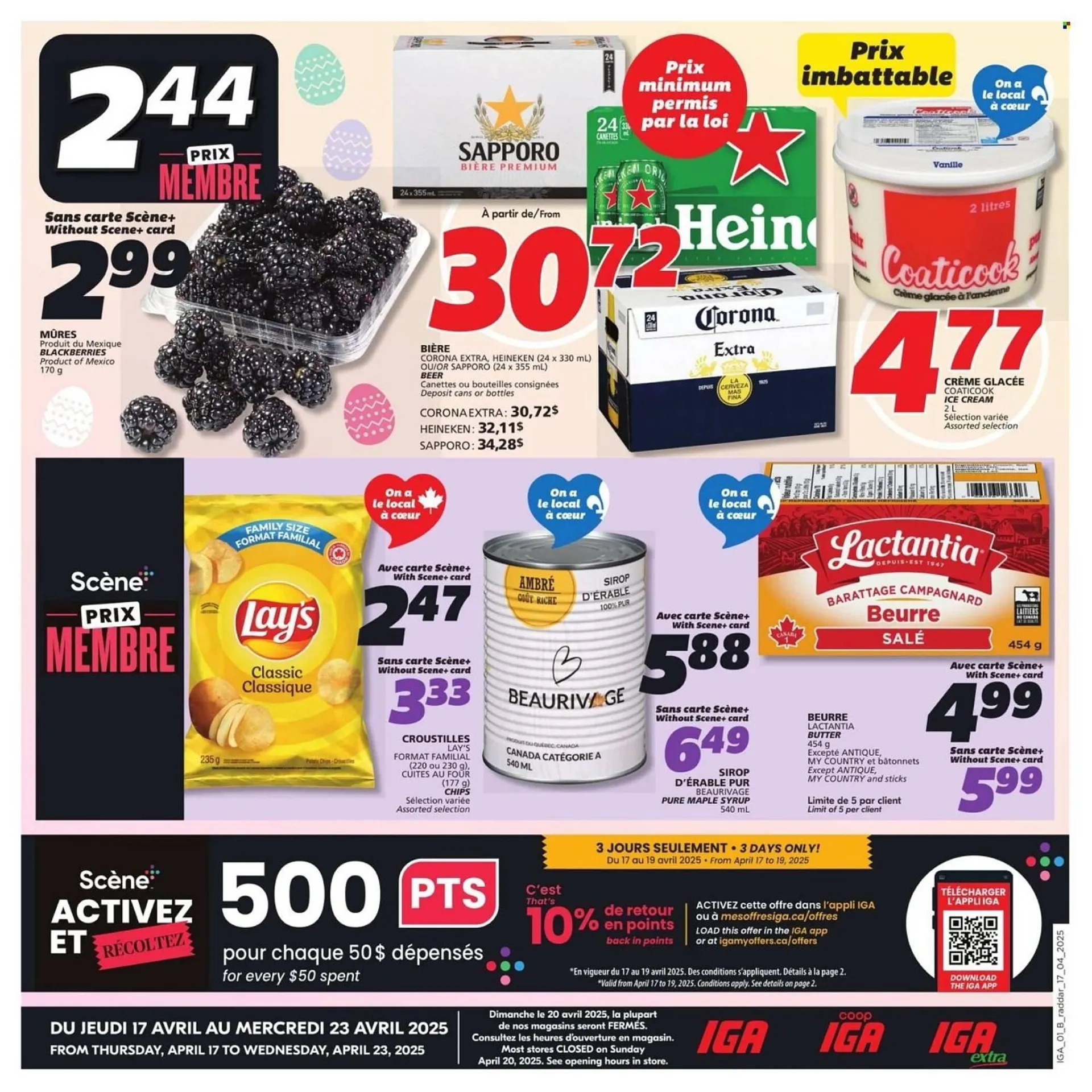IGA flyer from April 17 to April 23 2025 - flyer page 2