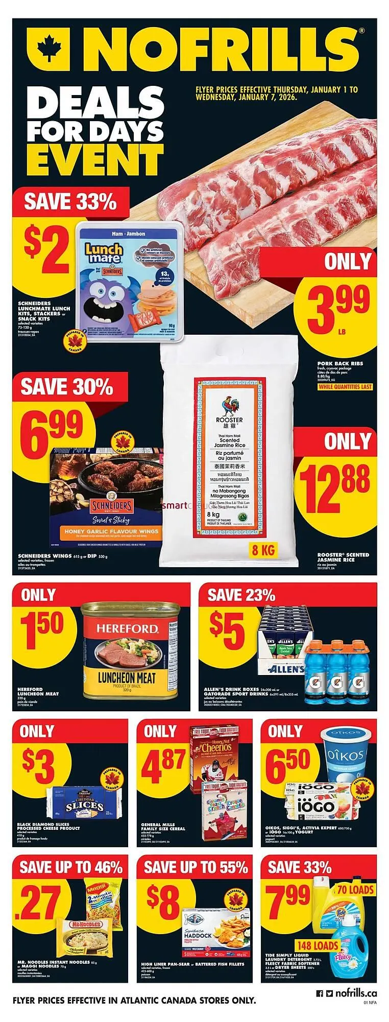 No Frills flyer from January 1 to January 7 2026 - flyer page 2